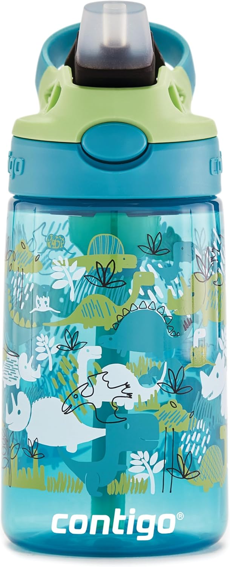 Contigo Kids Autospout Water Bottle, Mermaids, 414 Ml Capacity
