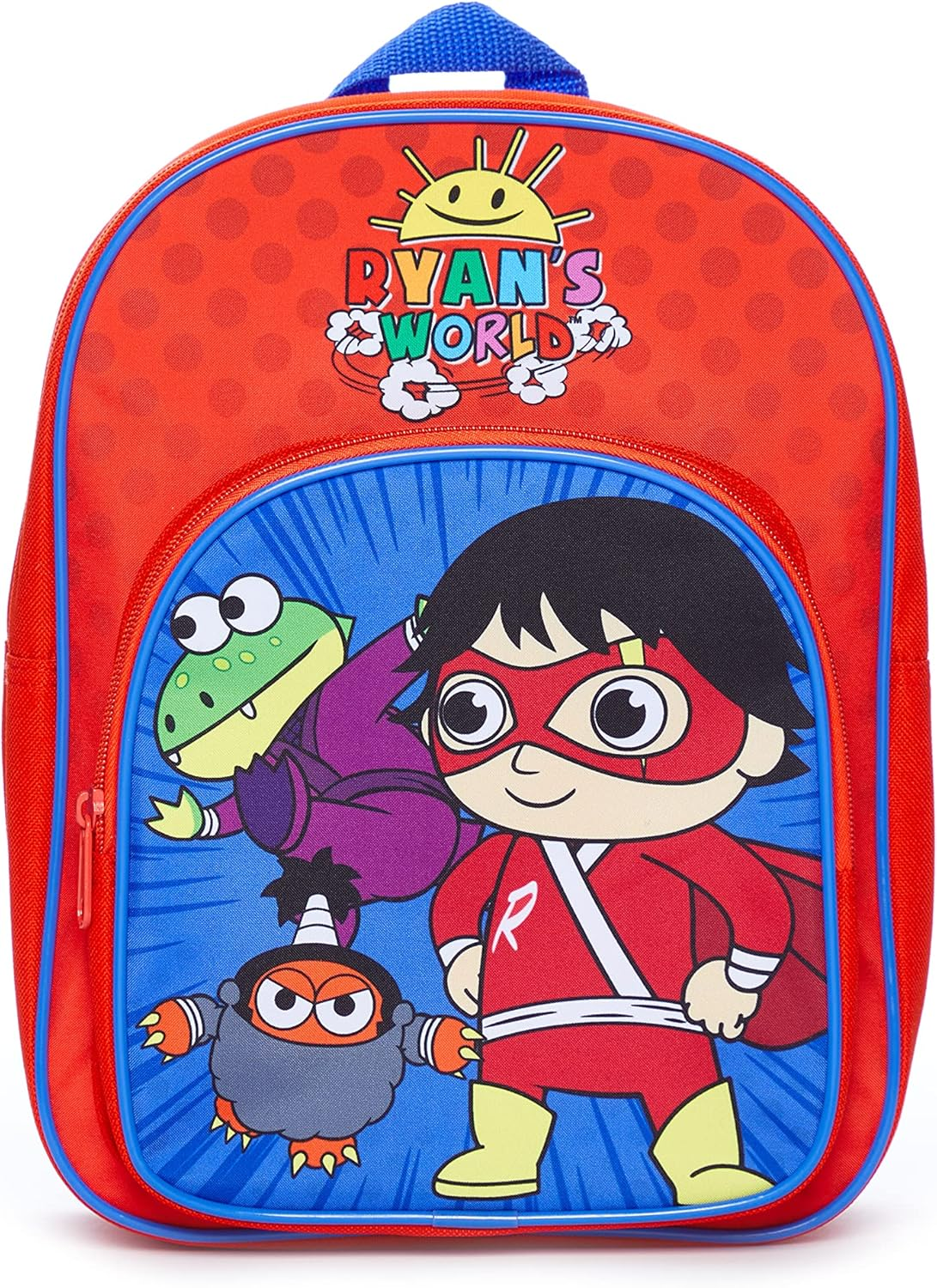 Ryans World Childrens Backpack Red, Red, One Size image number 2