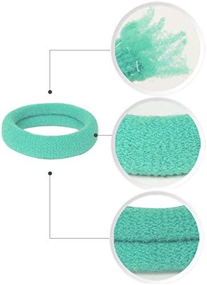 Baby Hair Ties for Kids Toddlers 100 PCS 10 Colors Small Seamless Hair Bands Ponytail Holder J-MEE image number 2