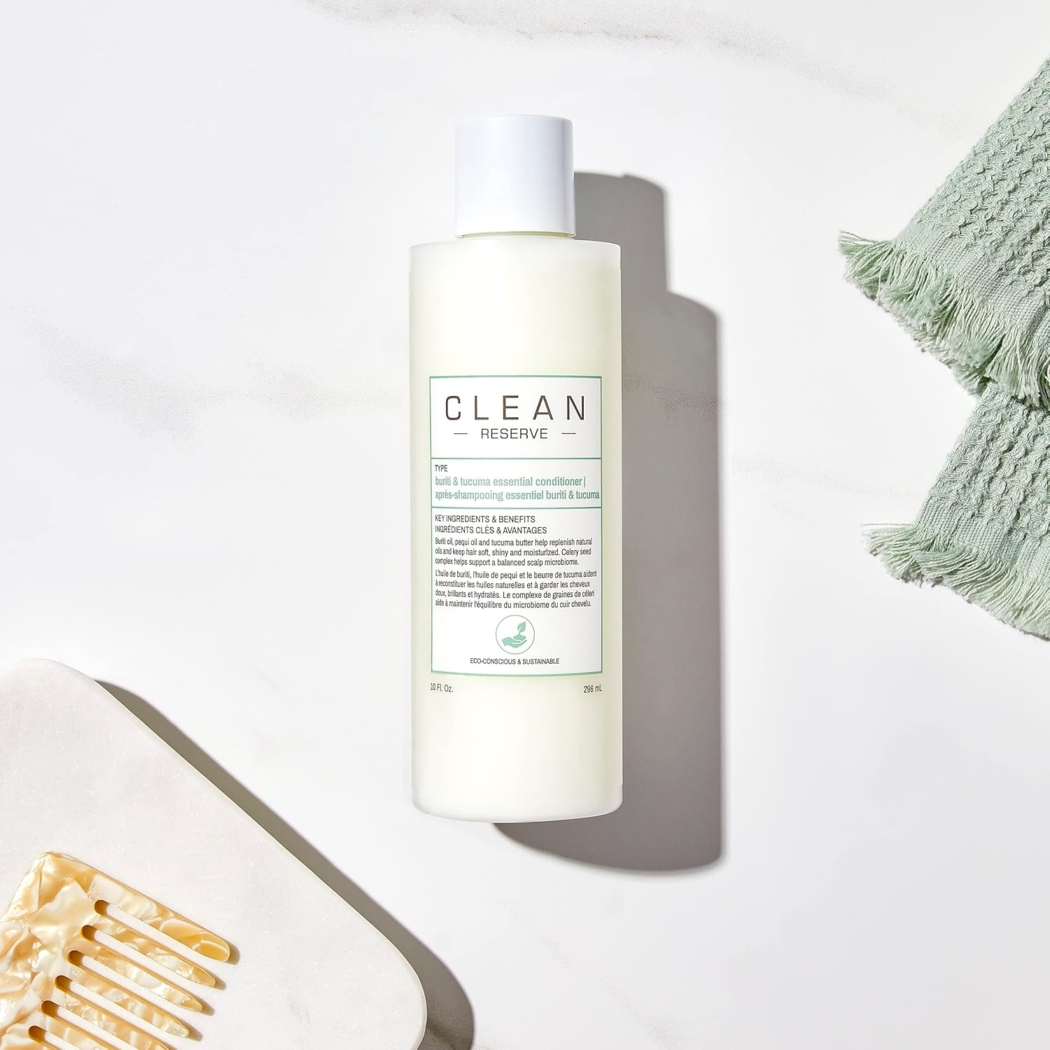 Clean Beauty Reserve Buriti and Tucuma Hair Conditioner 296 Ml