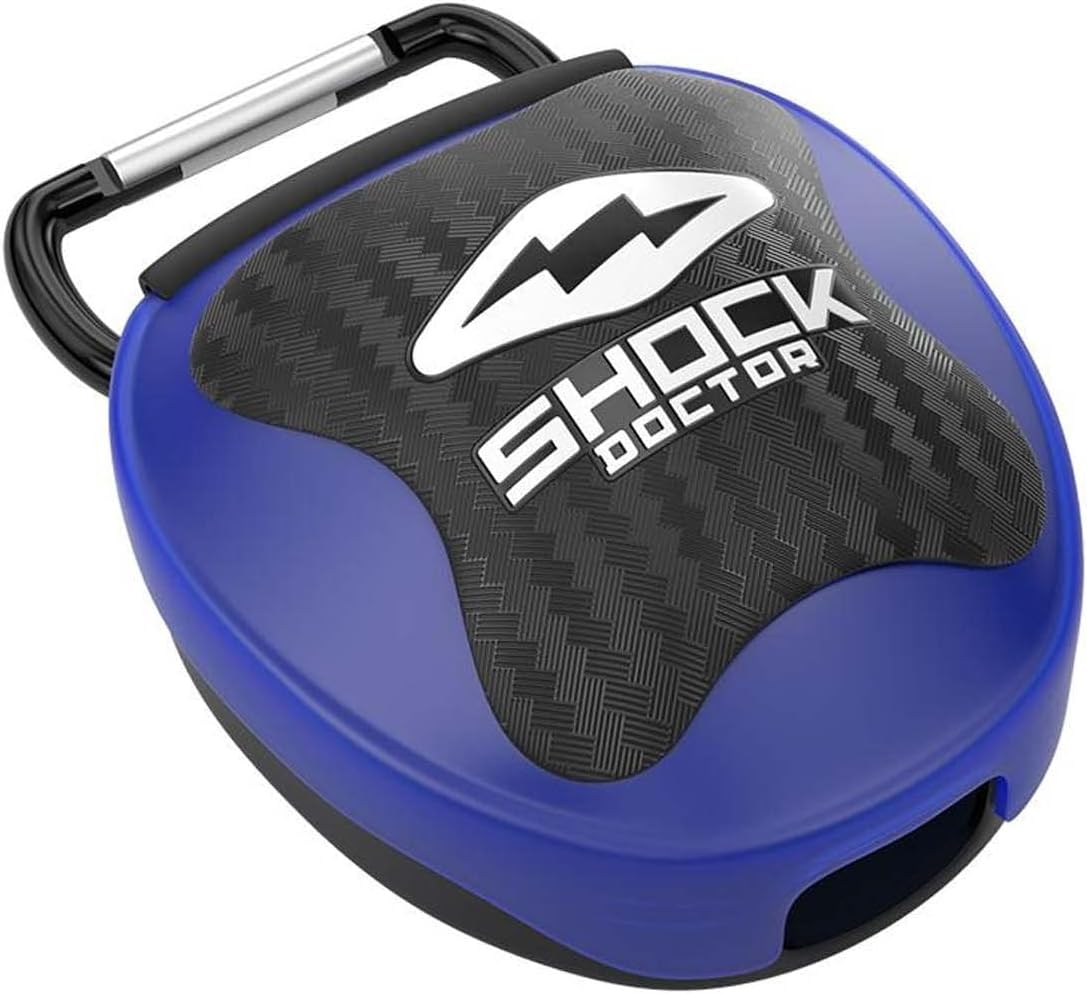 Shock Doctor Ventilated Mouth Guard Case, Universal Storage for Adult & Youth Sizes image number 6