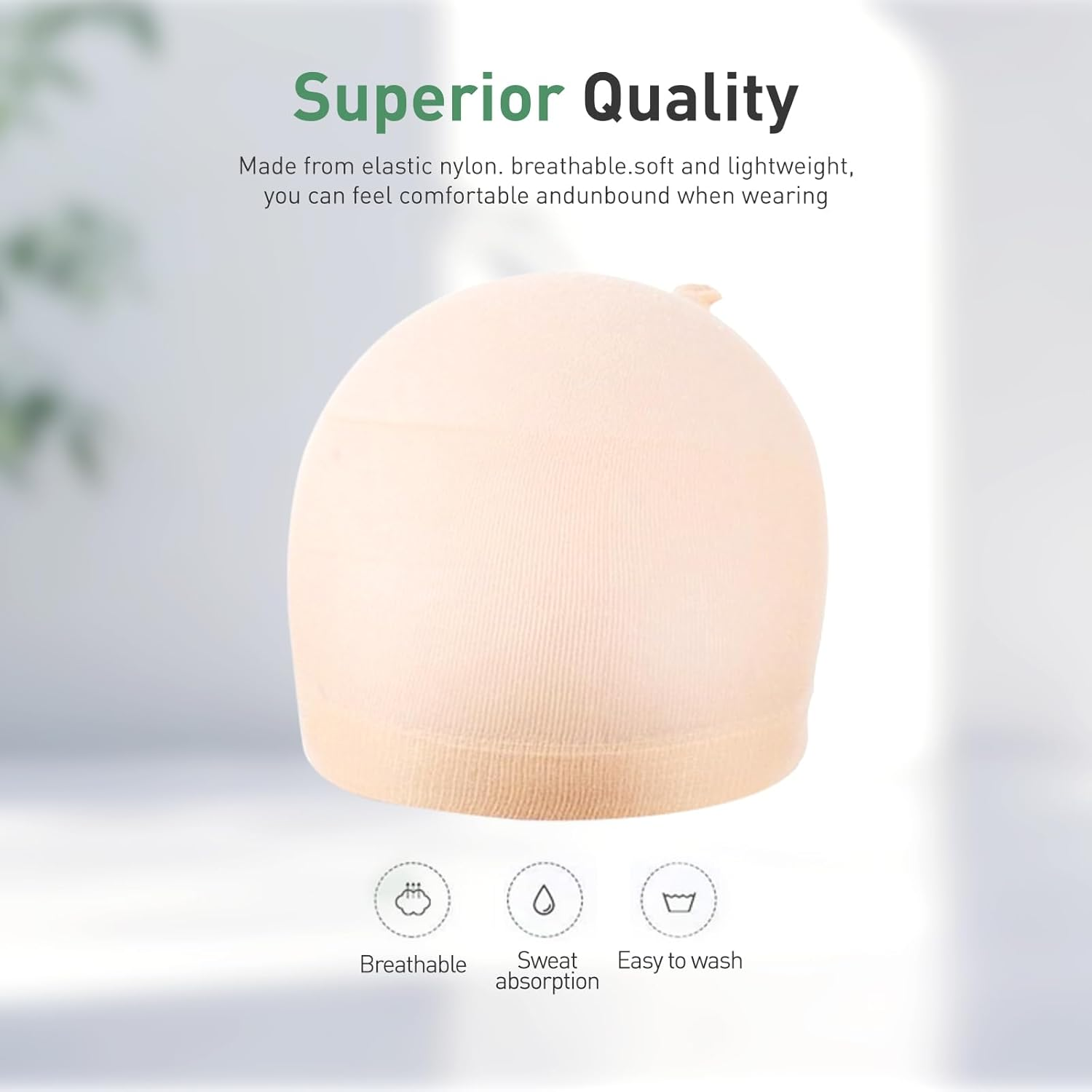 20Pack Wig Cap, Nylon Elastic Bald Cap,Wig Caps, Suitable for Daily Life and Makeup Parties