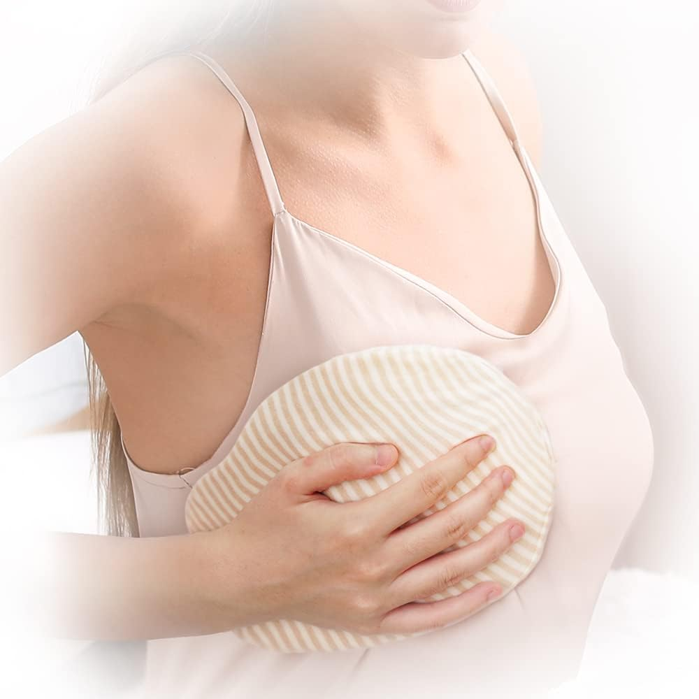 Haakaa Hot & Cold Reusable Breast Therapy Pads-2Pk (Blush) Nursing Pads for Breastfeeding Essentials, Improve Milk Flow, Relieve Engorgement, Mastitis & Plugged Ducts image number 2