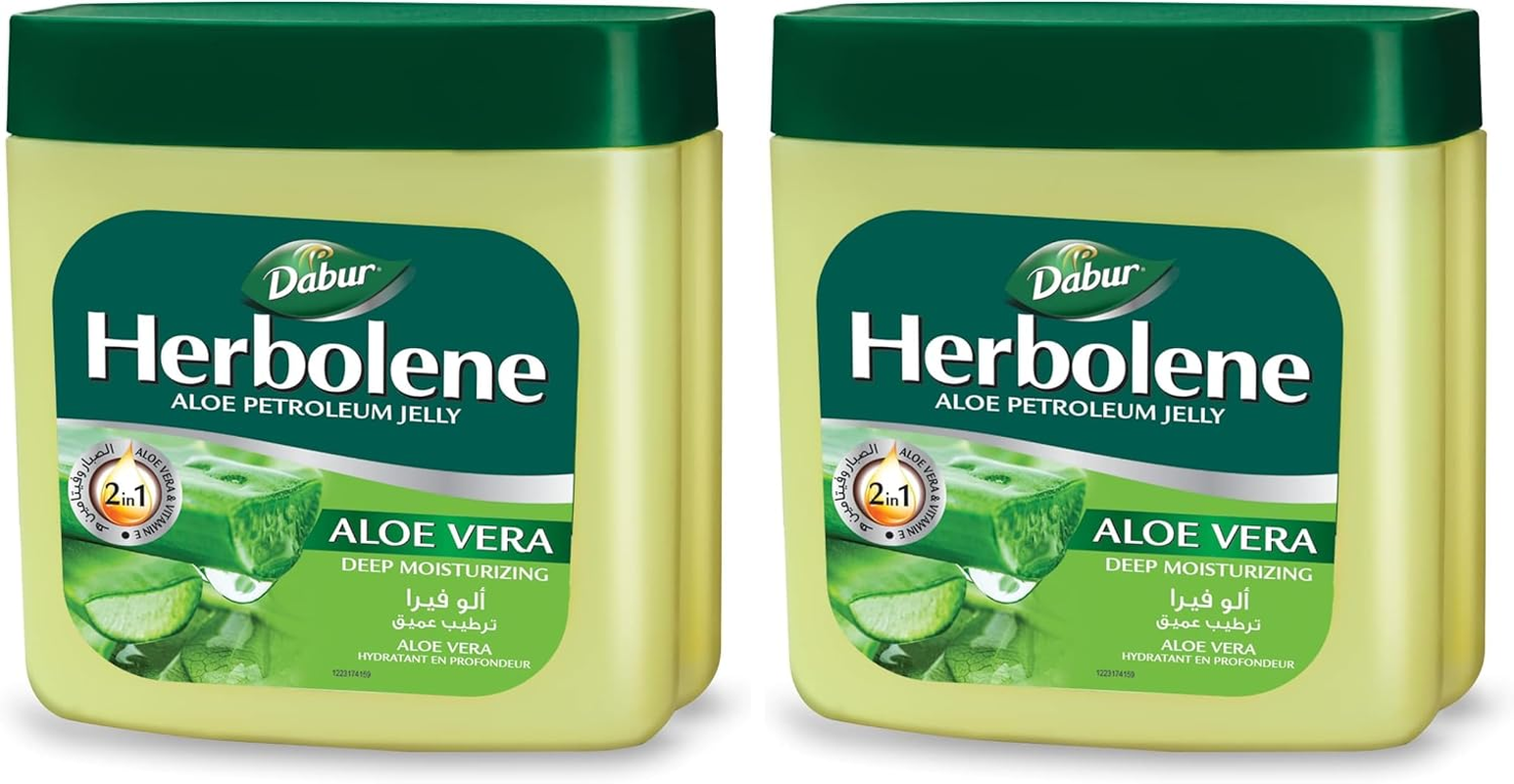 Dabur Herbolene Petroleum Jelly, 425 Ml (Pack of 2) image number 2
