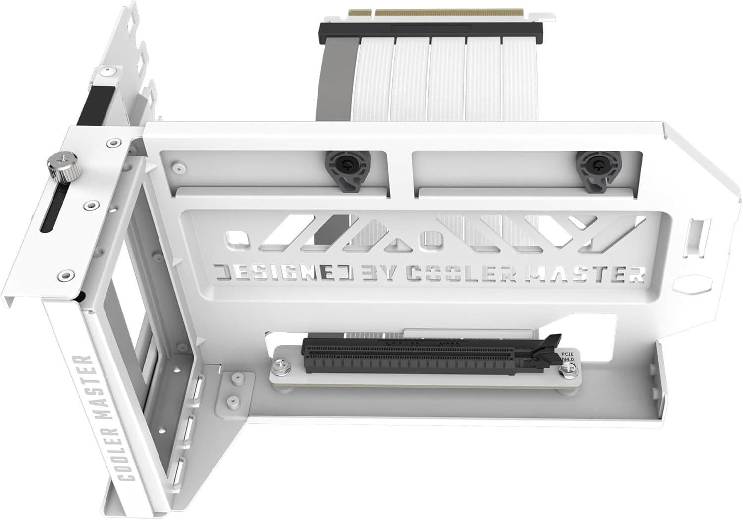Cooler Master White Universal Vertical VGA Card Holder V3 image number 1