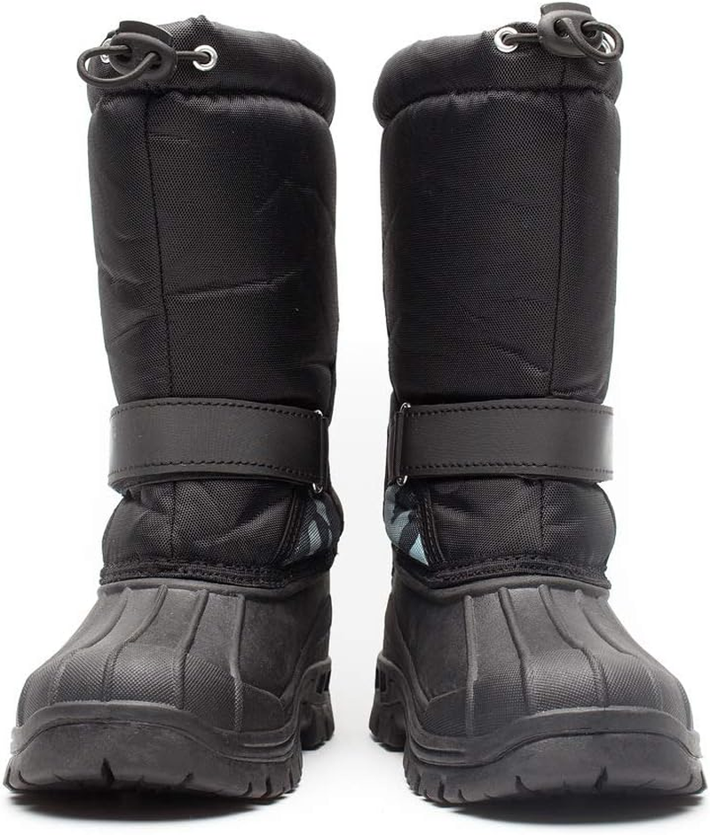 Baronhong Girls Boys Super Warm Winter Snow Boots Resistant Warm Antislip Outdoor Shoes(Toddler/Little Kid/Big Kid)(Camouflage,25)