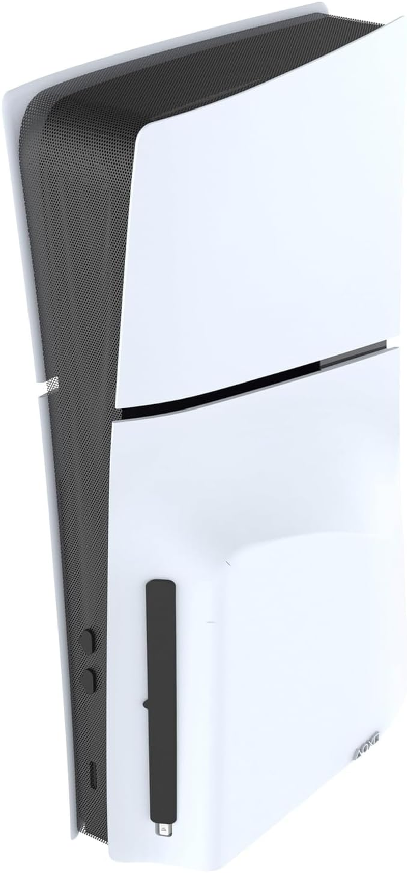 Levigo Game Console Dust Cover Net Compatible with PS5 Slim, Game Console Side Dust Proof Mesh Net Middle Strip Dust Filter for PS5 Slim Disc & Digital Edition Console image number 4