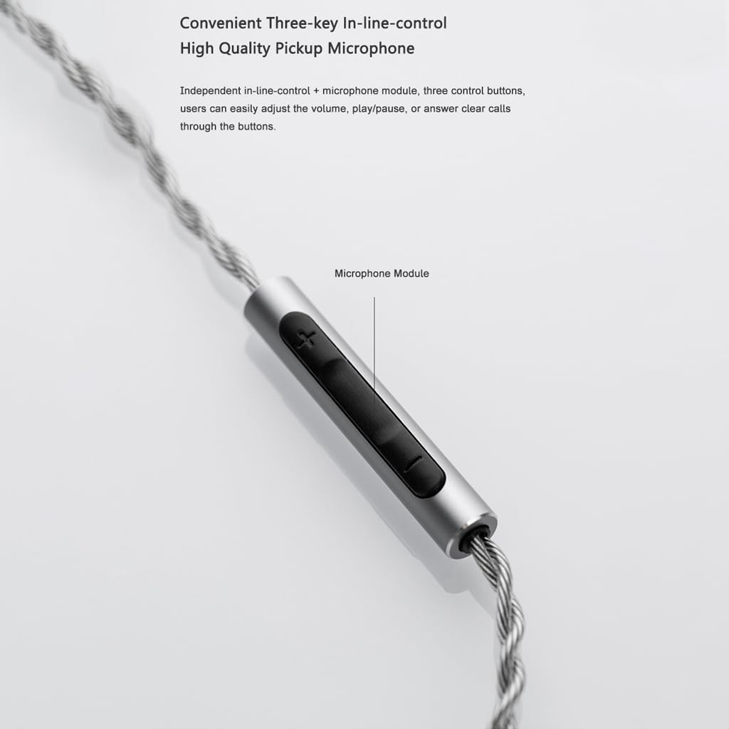 Moondrop Free DSP USB-C Earphone Upgrade Cable Fully Balanced Audio Output DSP Cable image number 5