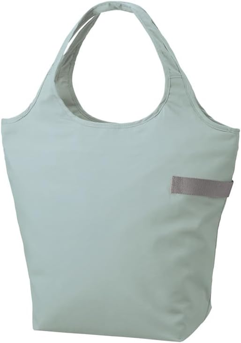 Motteru Kururito Cooler Marche Bag | Eco Bag Stylish Folding Compact Cloth Cute Outdoor Gift - Grey image number 4