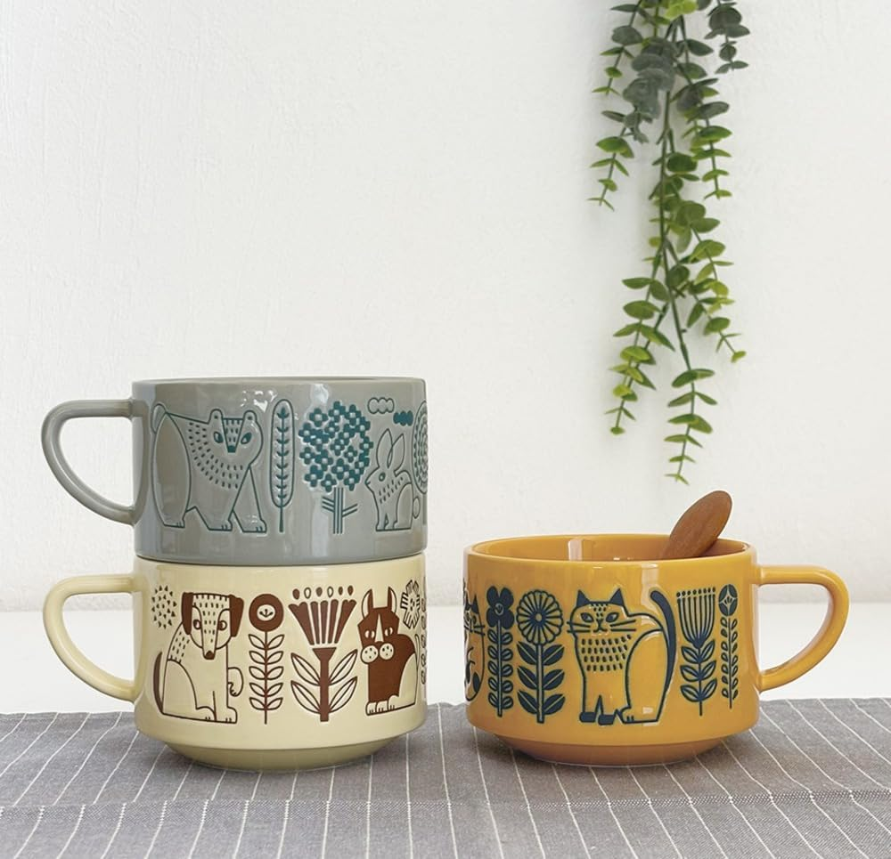 Decore Corporation Fikalycka YE MG-29921 Soup Mug image number 6