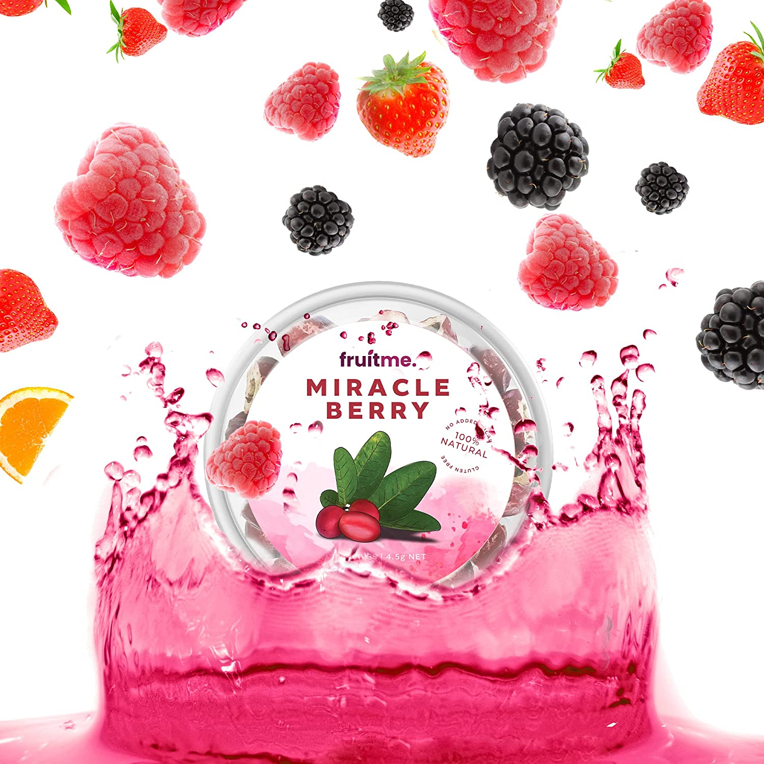 Miracle Berry Whole Fruit - 30 Gently Dried Miracle Fruit Seedless Halves - Sweeten Those Sour Moments with Unique Taste Changing Magic Berry