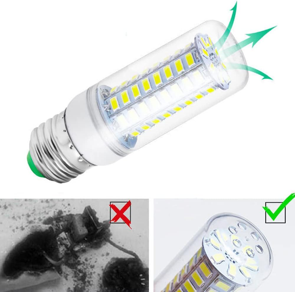 4PCS LED Corn Bulb B22 25W 5730SMD Globe Lamp Spot Light (Warmwhite) image number 6