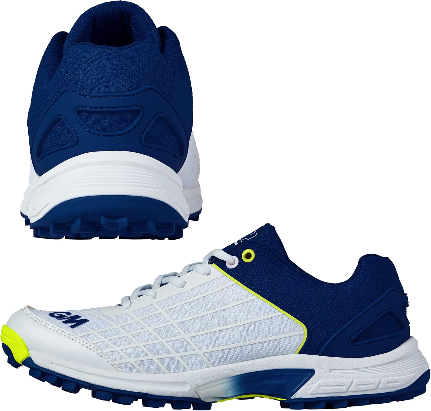 Gunn & Moore GM Rubber Cricket Shoes | All Rounder | Breathable Lightweight Seamless Engineered Knitted Mesh Upper | 2-Tone TPU Outsole | Available in Sizes UK Junior 1-6 and UK 7-13 image number 3