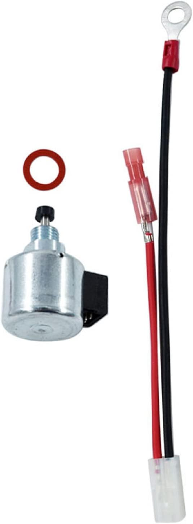 AM128242 Carburetor Fuel Shut off on Solenoid Replacement for 12-757-33 S 12-435-02-S 12-757-09-S CV12.5 CV13 CV14 CV15 CV16 STX38 LX255 AM128816 image number 2