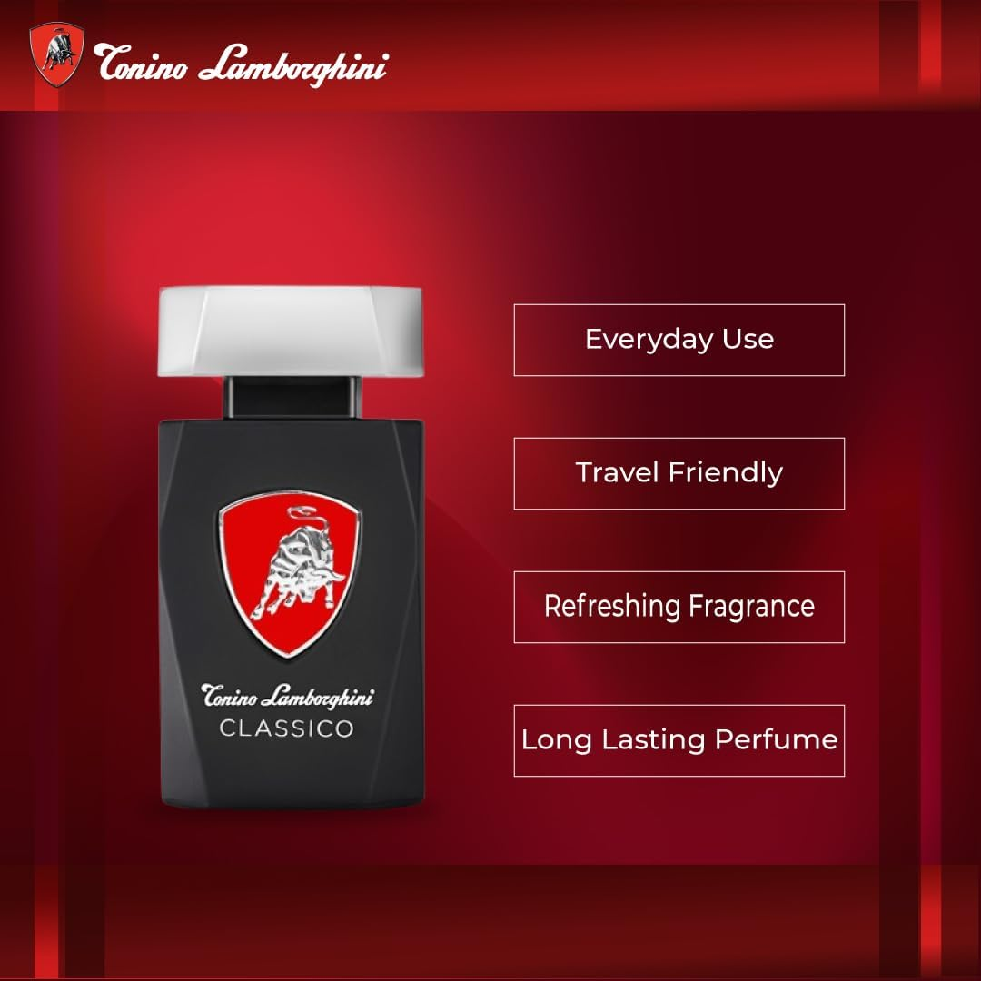 Lamborghini Classico 125Ml Eau De Toilette, 0.5 Kg image number 2