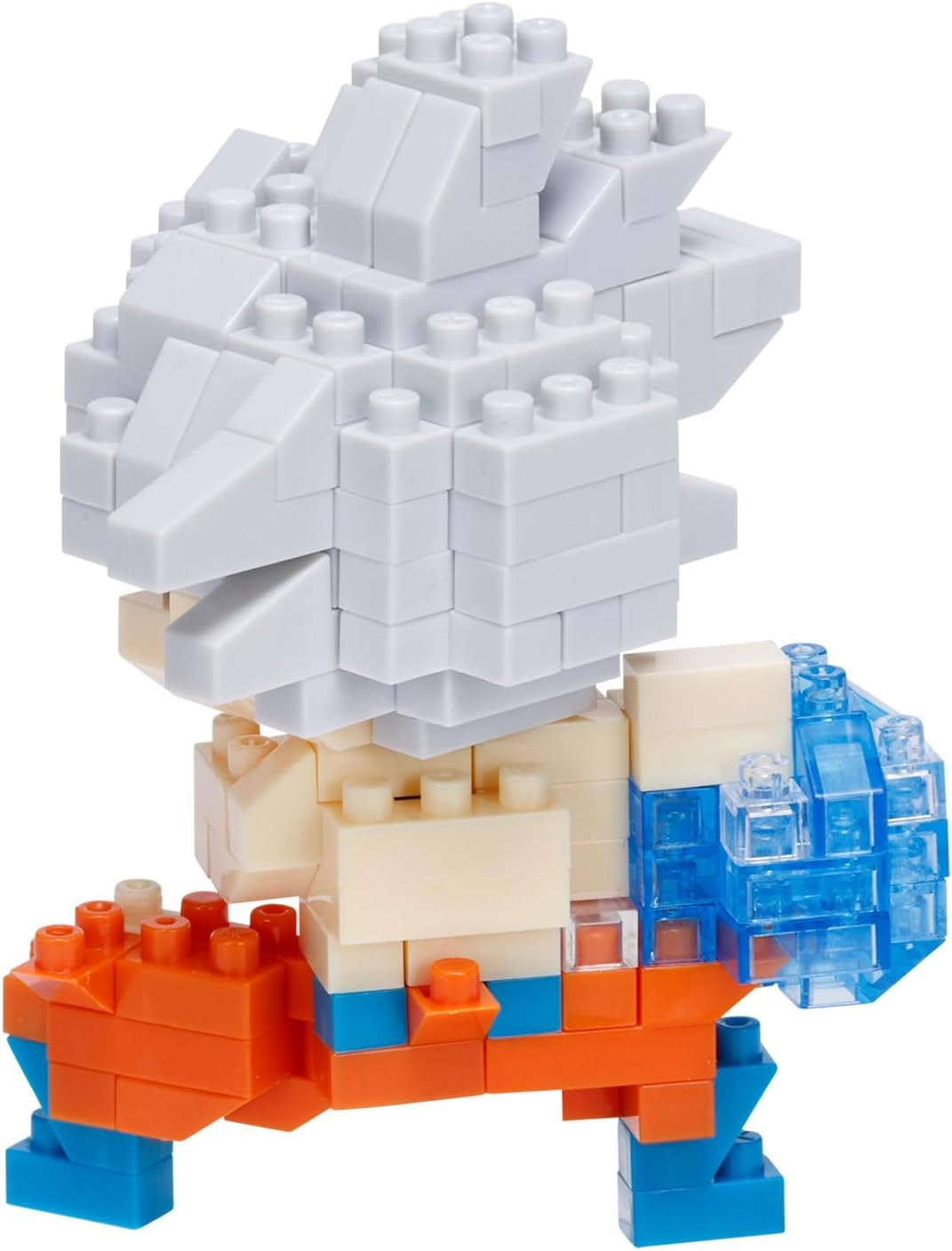 Nanoblock - Dragon Ball Super - Ultra Instinct Son Goku, Character Collection Series Building Kit