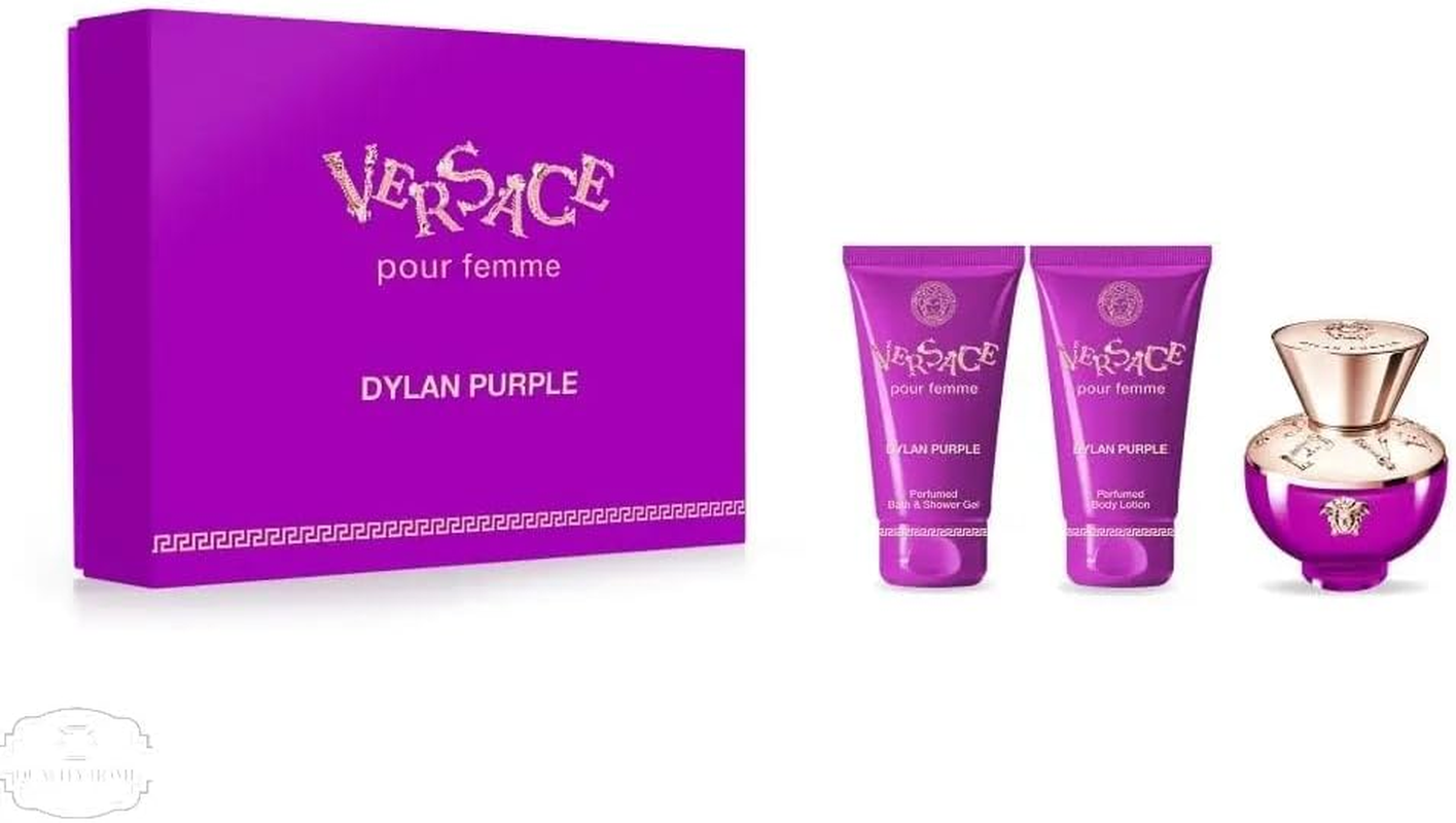 Dylan Purple by Versace for Women - 3 Pc Gift Set 1.7Oz EDP Spray, 1.7Oz Perfumed Bath and Shower Gel, 1.7Oz Perfumed Body Lotion image number 2