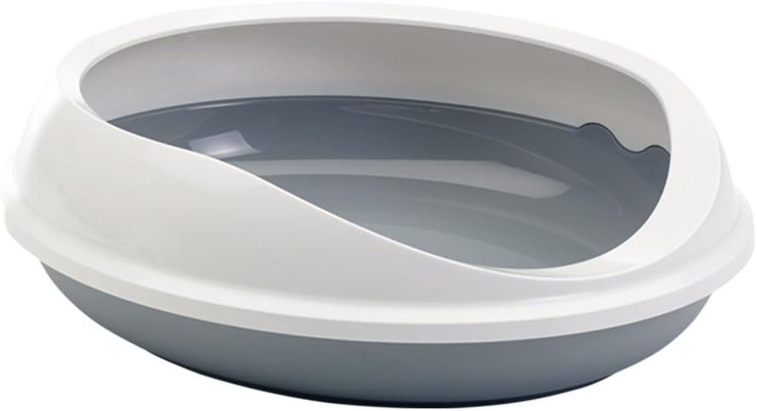 SAVIC Figaro Cat Litter Tray with Rim, 55 X 48.5 X 15.5 Cm