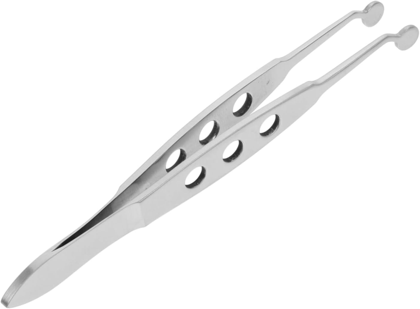 Meibomian Gland Expressor Tweezers with round Tips for Eyelid Massage and Stye Removal Eyelid Forceps Comfortable Fit for Men and Women Easy to Clean image number 5