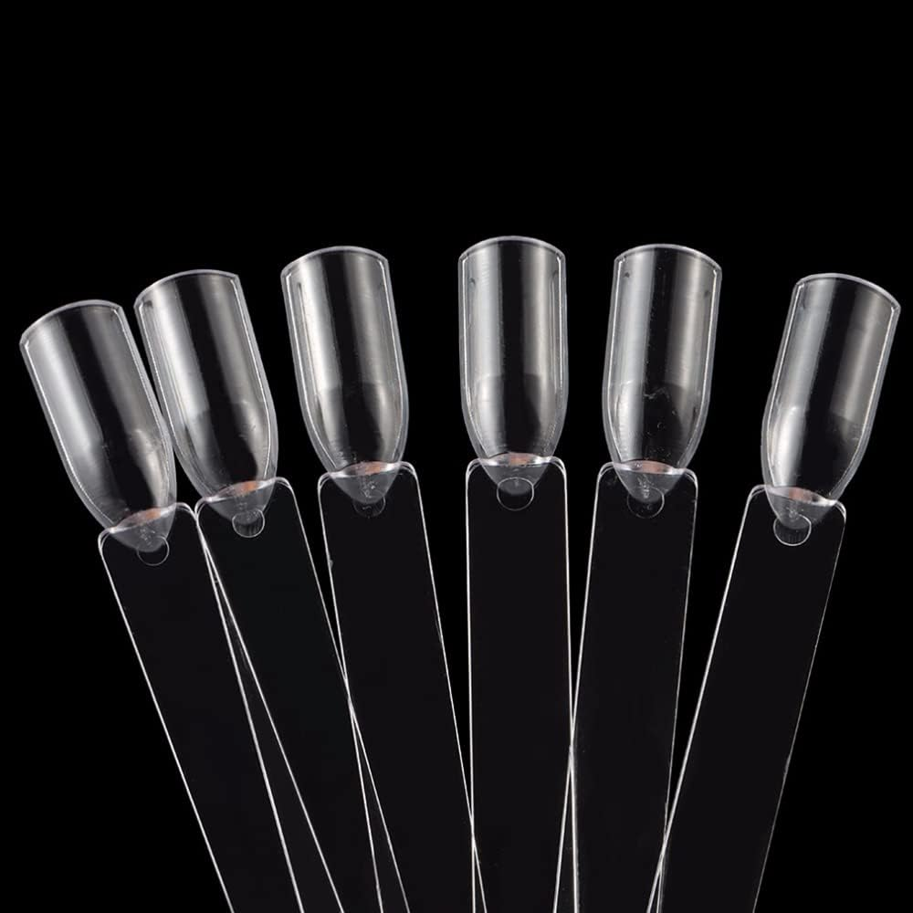 50PCS False Fake Nail Polish Colour Display Wheel Chart Sticks Tips Swatch Item C image number 3