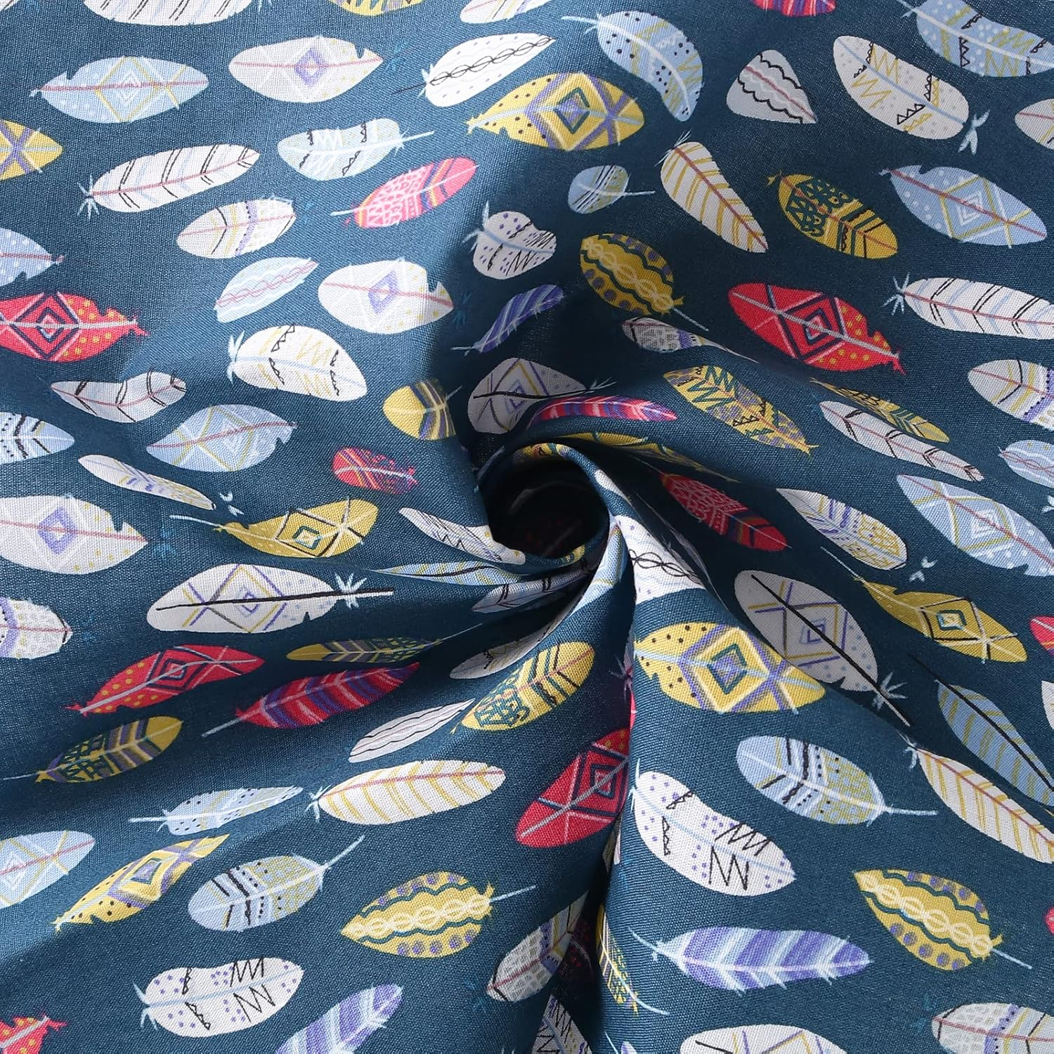 HOULIFE 4/8 Pcs 100% 42S Cotton Floral Handkerchief Elegant Hankies for Women Ladies Girls Wedding Party image number 6