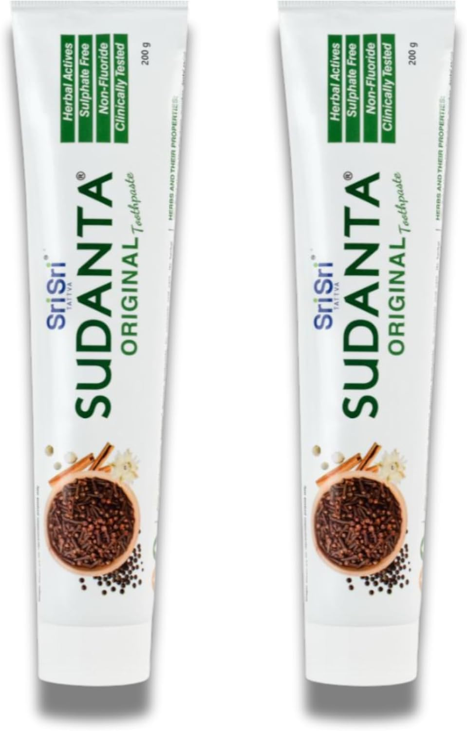 Sri Sri Tattva (Herbal) Sudanta Toothpaste-200 Gram Pack