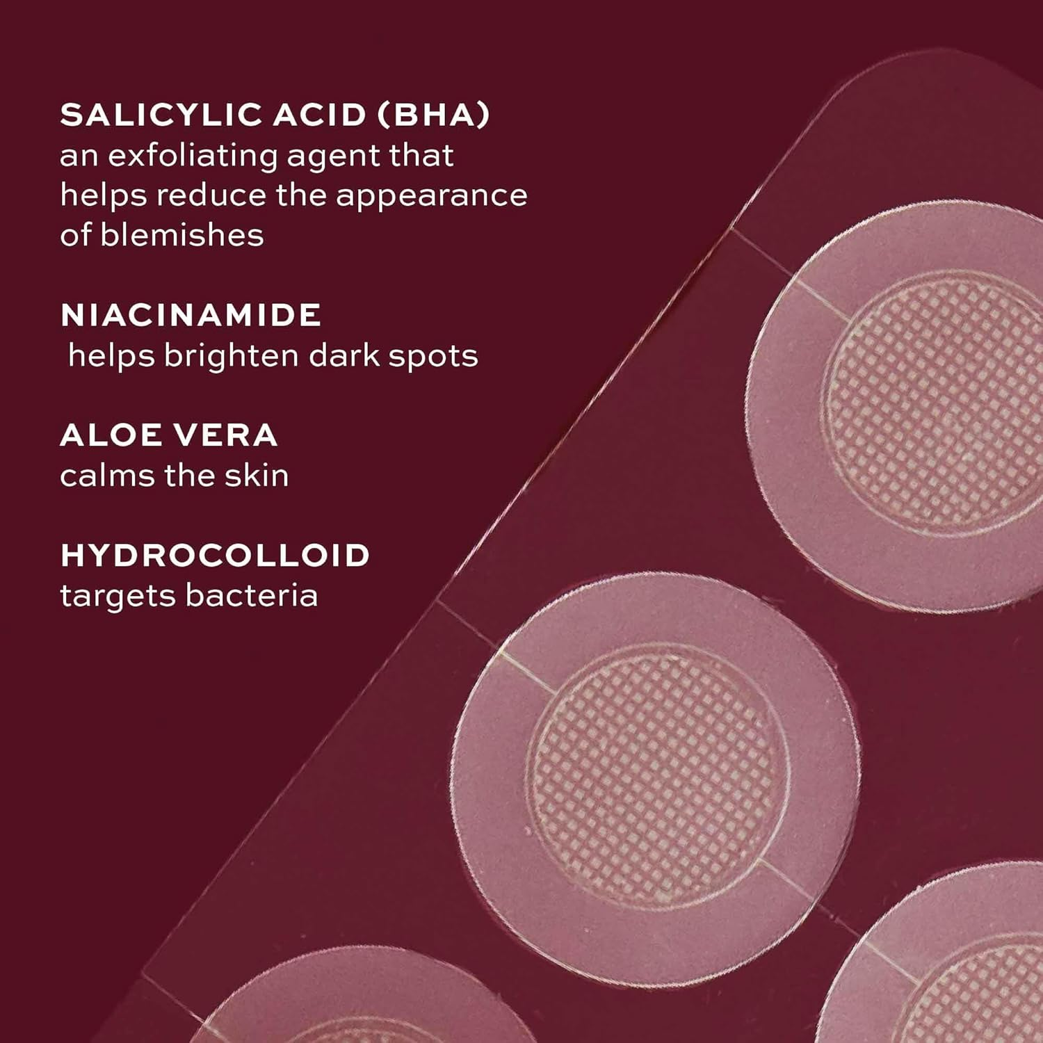 Microneedle Blemish Patches by ITK for Women - 6 Count Patches (Pack of 2) image number 3