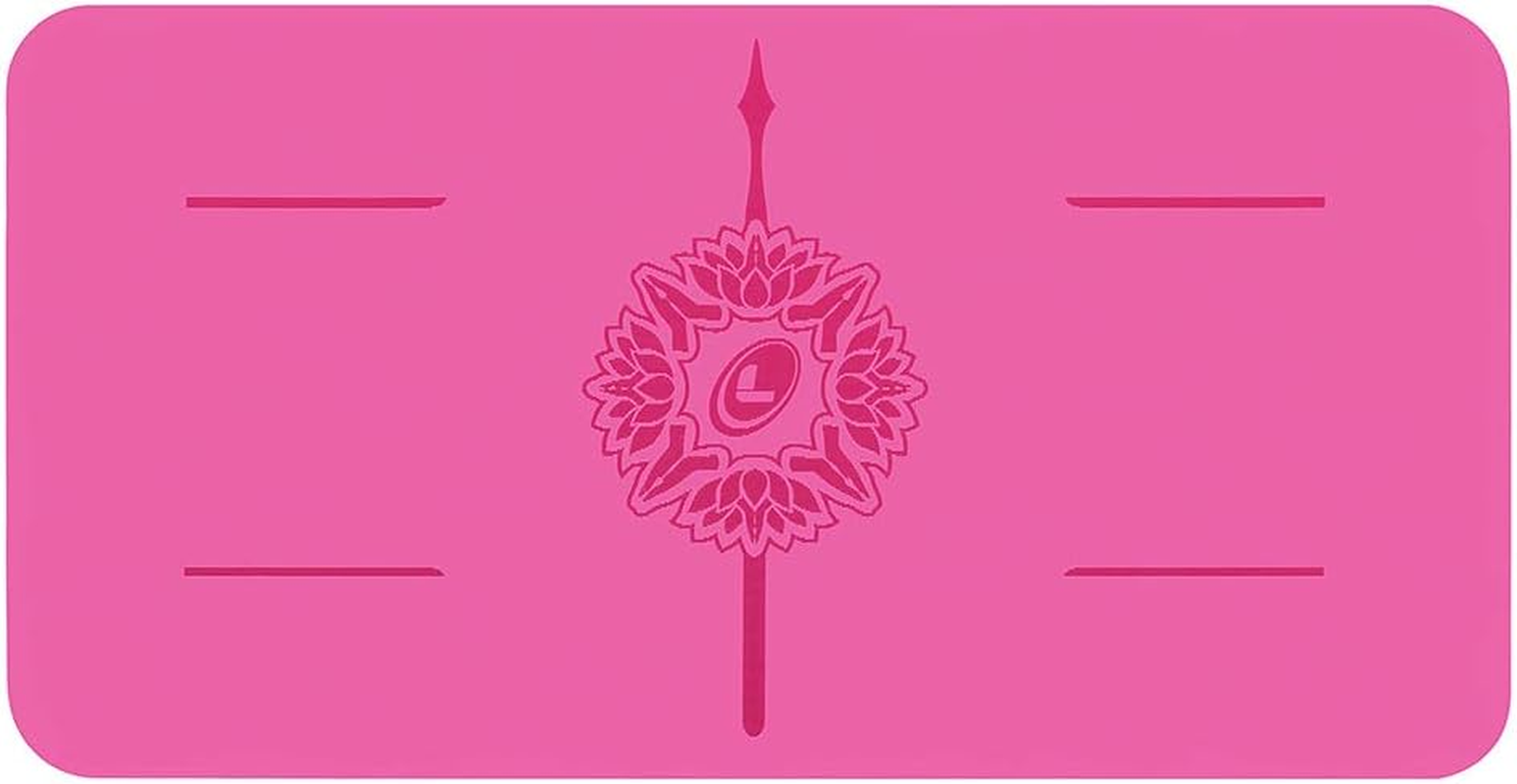 Liforme Yoga Pad - Free Yoga Bag Included - Patented Alignment System, Warrior-Like Grip, Non-Slip, Eco-Friendly and Biodegradable, 4.2Mm Thick Pad for Knee, Elbow and Hand Support during Yoga