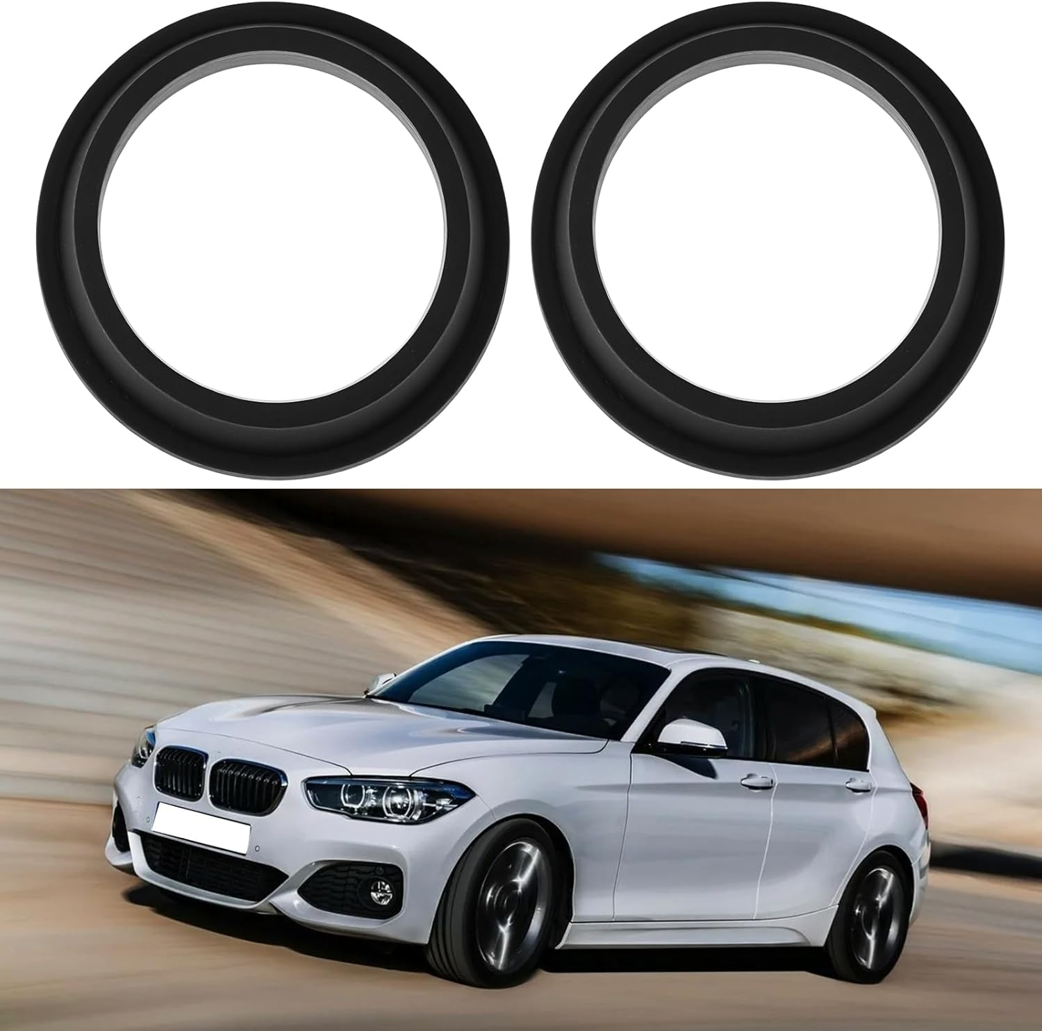 LT Easiyl 2Pcs Parking Sensor Seal Insulator Ring Gasket 6923000 66206923000 Compatible with BMW F20 F22 F31 F31 F32 F36 2013-2023 image number 4