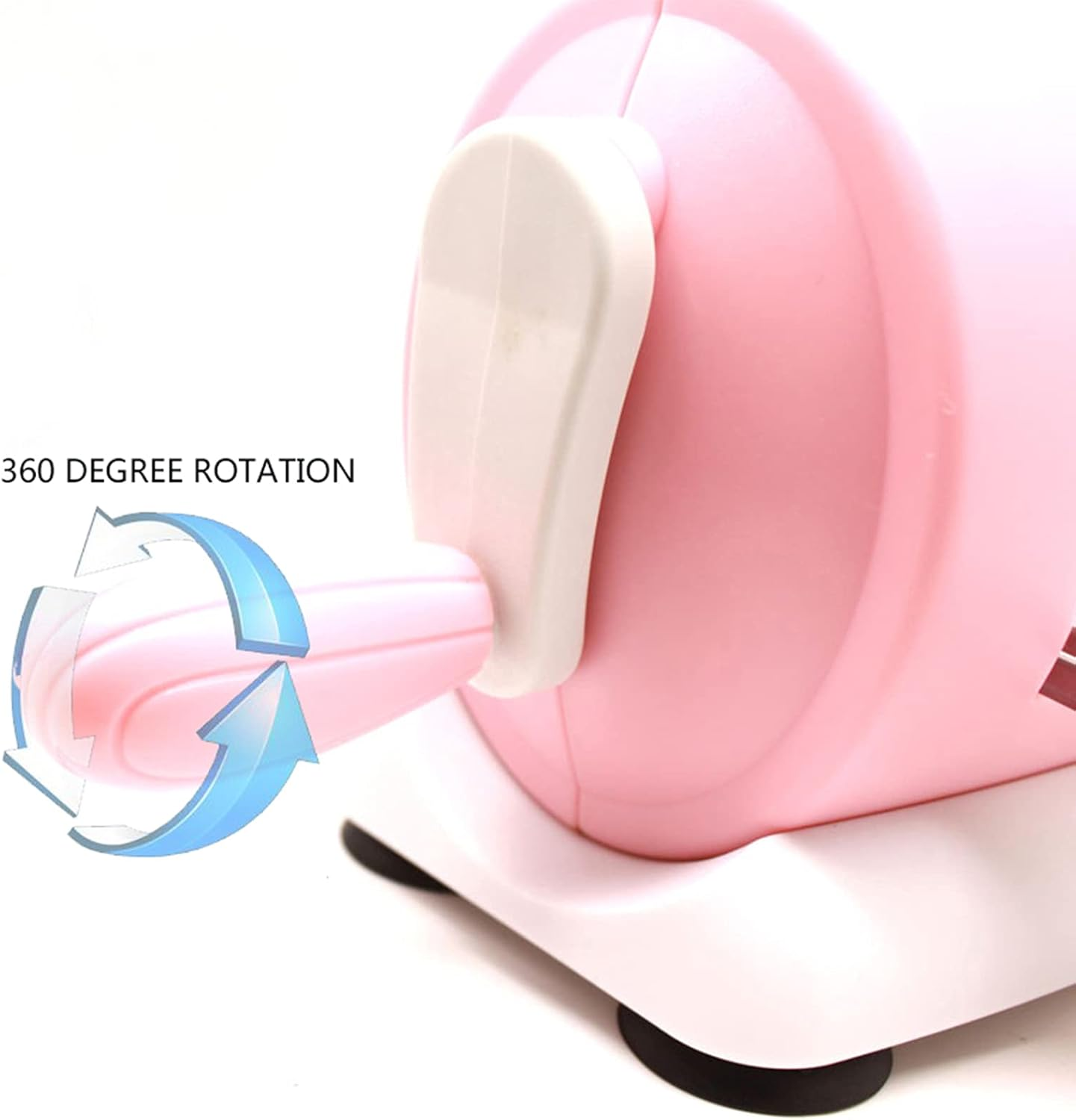 Portable Manual Die Cutting & Embossing Machine DIY Scrapbooking Die-Cut Machine with Cutting Pads for Paper Card Making Decoration Arts & Crafts Handmake Projects Tools - Purple image number 4