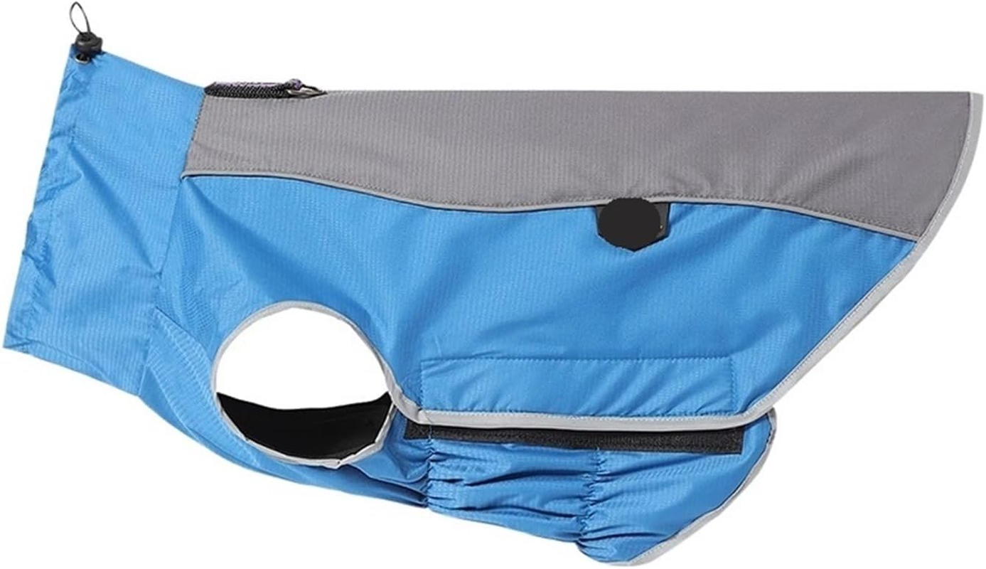 Dog Clothes Reflective Dog Clothes Dog Winter Coat Sport Vest Jackets Snowsuit Apparel Large Dogs Warm (Color : Red, Size : L) image number 5