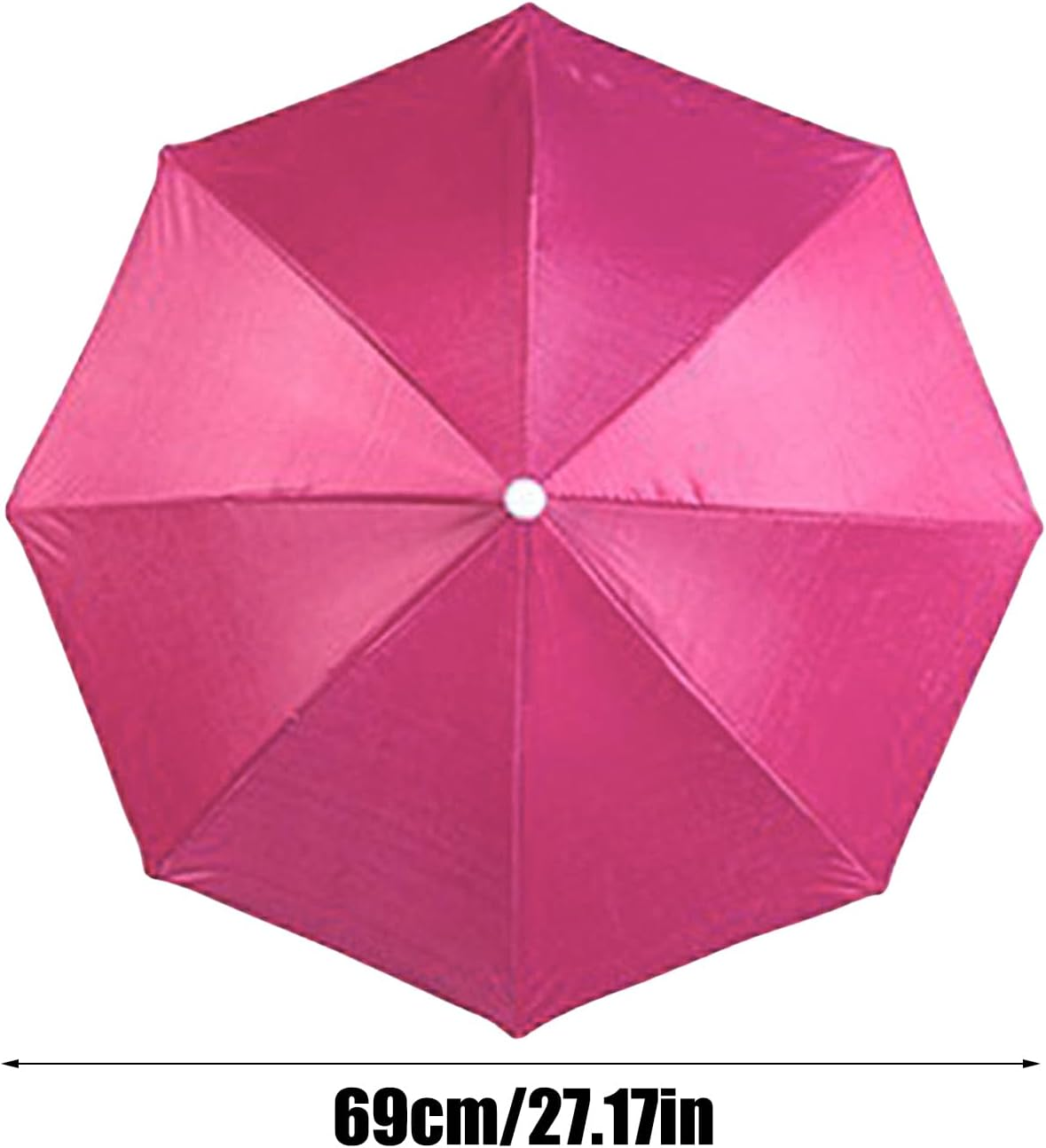 Hat Umbrella | UV Protection Umbrella Hat,Foldable Breathable Men Headgear Waterproof Outdoor Gear for Men Ladies Adults Kids Women - Colorful image number 4