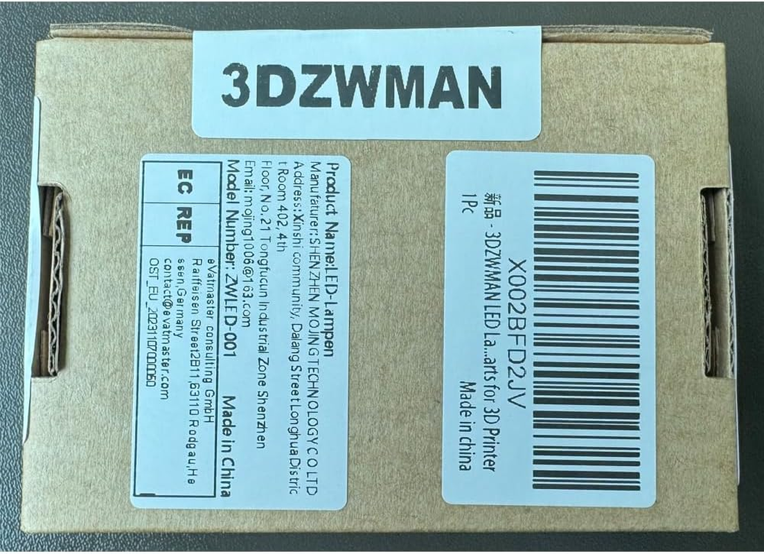 LED Lamp Kit 001 Three Colors for Bambu Lab H2D/X1/P1P/A1 Mini Makerworld for Anycubic Makeronline 3D Printer Light DIY Hardware Model Spare Parts 5V USB Powered, 3000K Warm Light image number 5