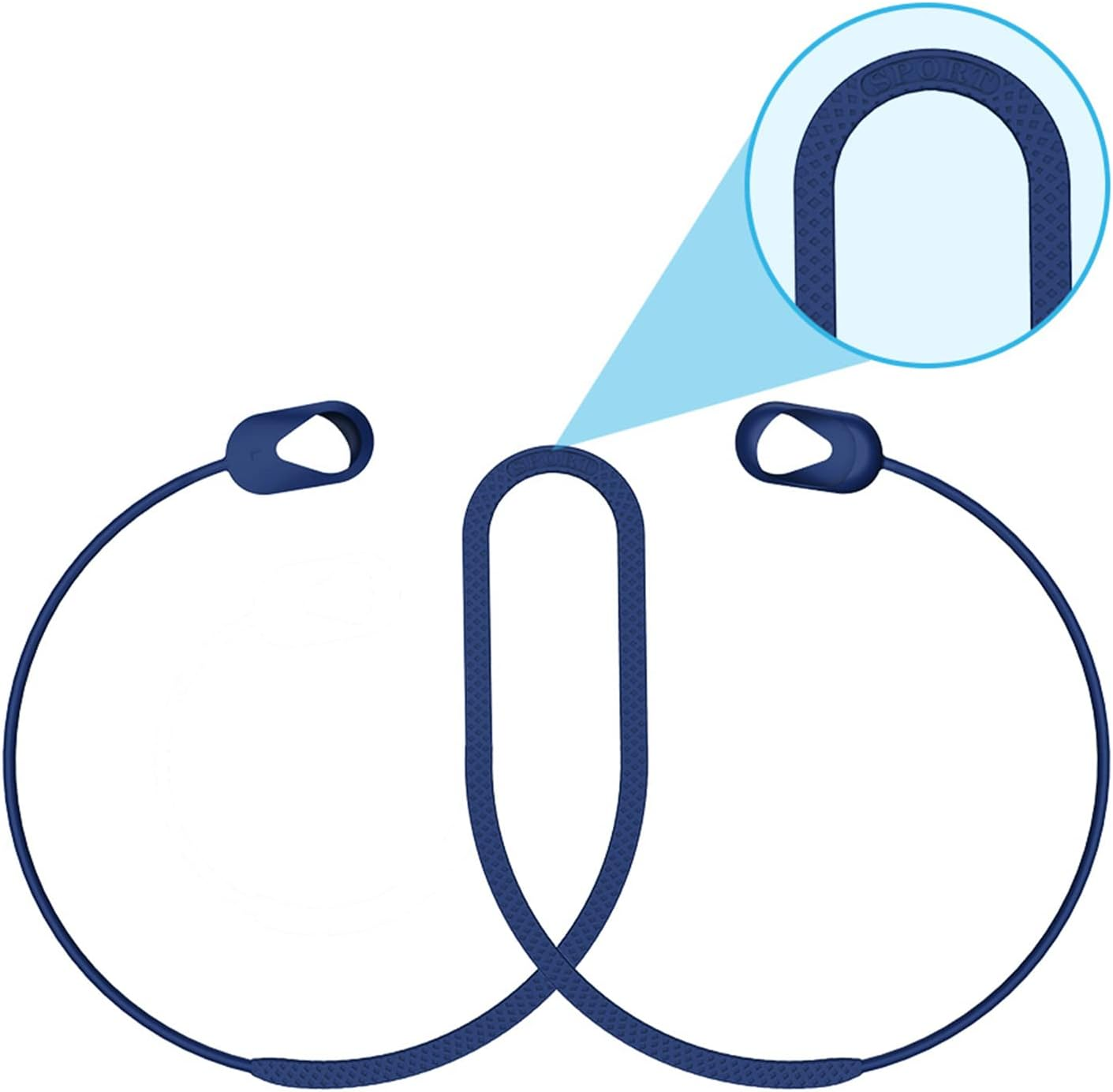 Anti-Lost Strap Hanging Neck Rope Soft Silicone String Headset Waterproof Sports Accessories WF-1000XM3