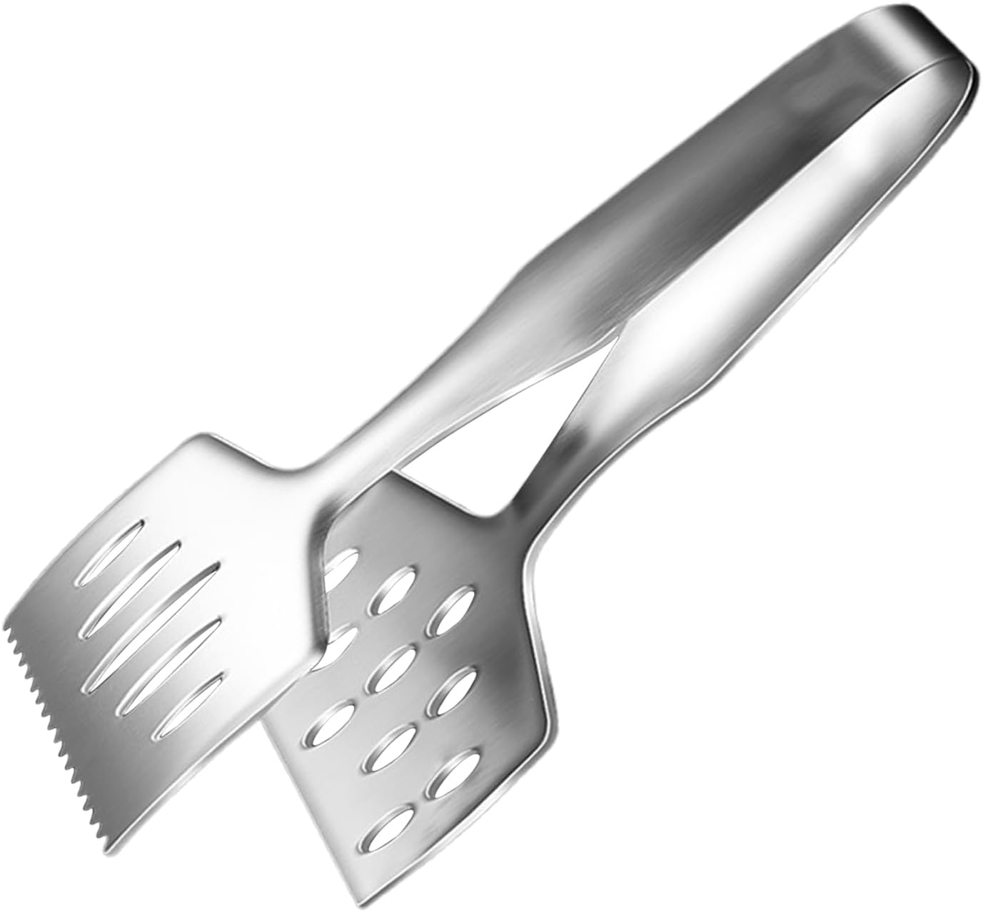 Stainless Steel Grill Tongs, Kitchen Cooking Tongs for Grill, Heat-Resistant Cooking Tools Kitchen Gadgets for Steak Fish Buffet Serving Outdoor Picnic Camping Party Backyard image number 3