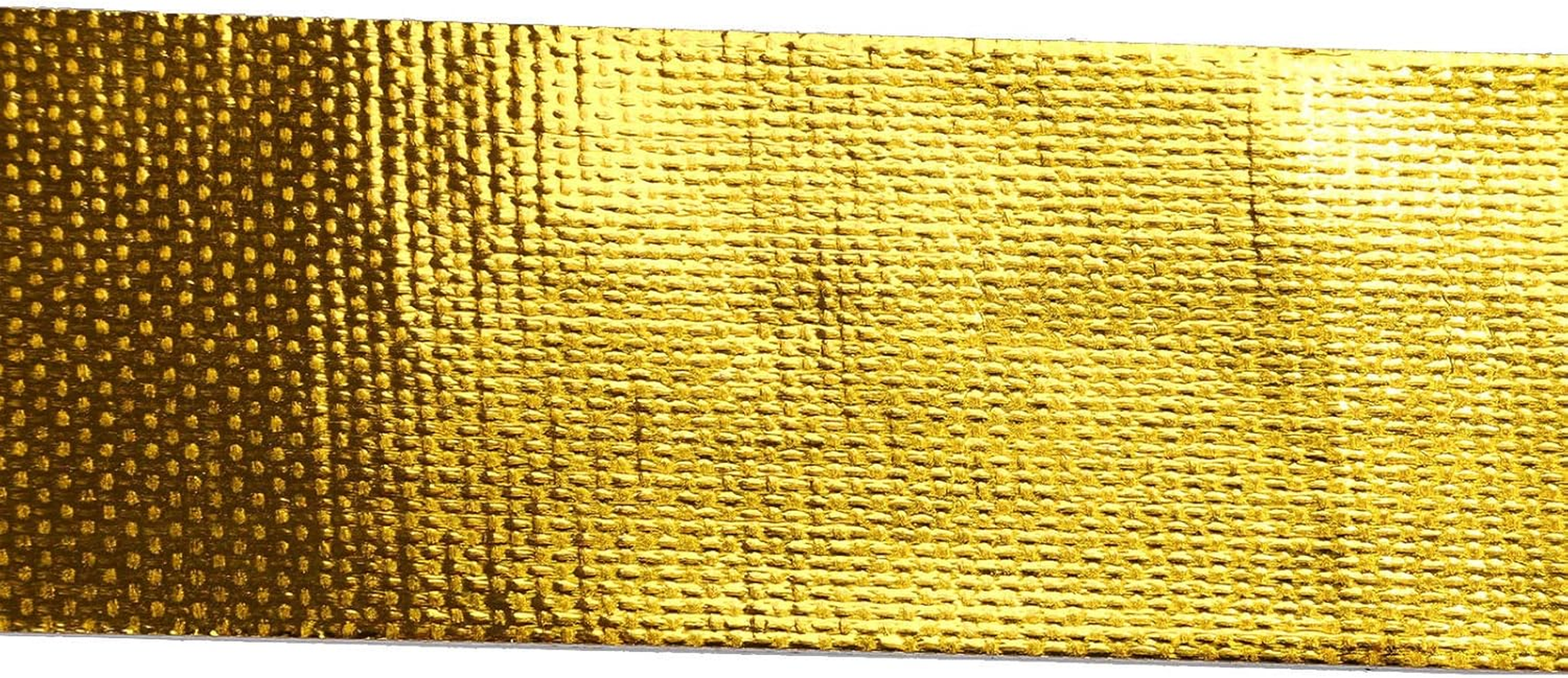 Riloer Heat Protection Tape, Gold Foil Adhesive Tape, High Temperature Heat Shield Tape, Protective Tape for Car Oil Pipe Vapour Pipe, 9 M X 5 Cm image number 5