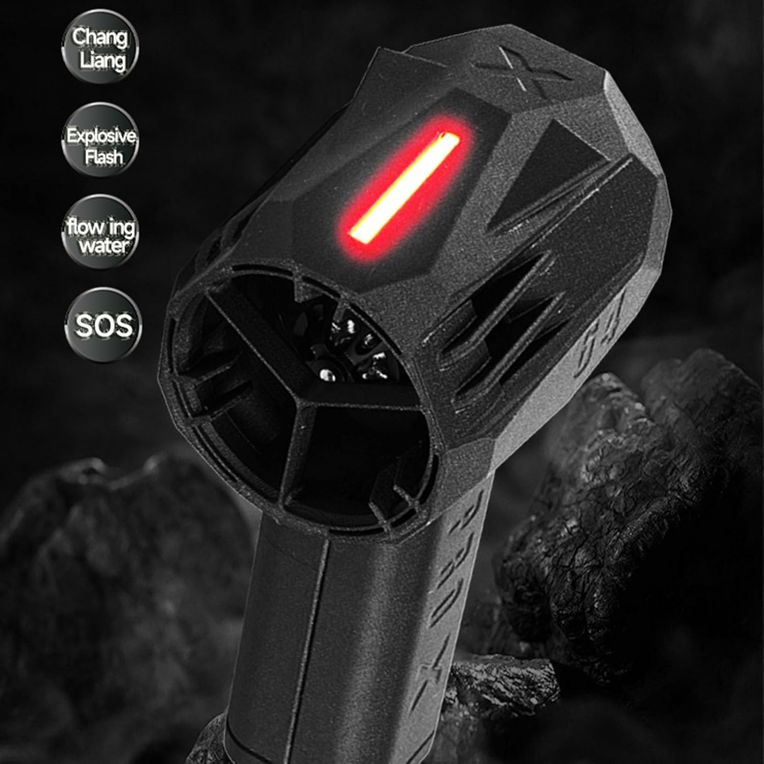 Mini Car Dryer Air Blower, 1500G Thrust & 220MPH Powerful Turbo Dryer Blower for Cars, Speeds Adjustment, 16000Mah Electric Cordless Leaf Blower for Patio Cleaning, Snow Blowing image number 6