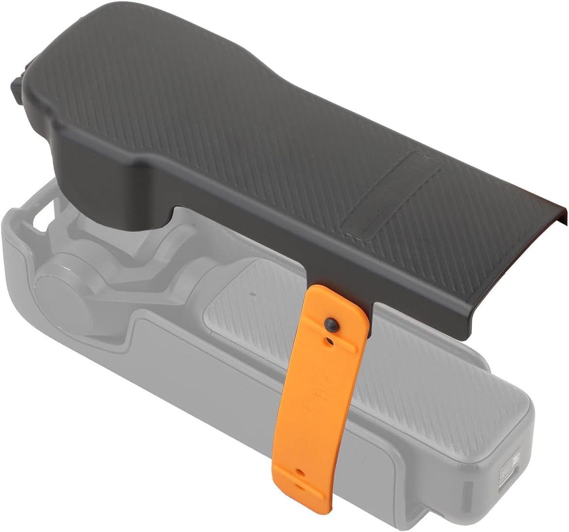 CERFFOOL Protective Case for DJI Osmo Pocket 3 Gimbal Cover Screen Protector Lens Protector Hard Shell Flip Top Camera Protection Action Camera Accessories