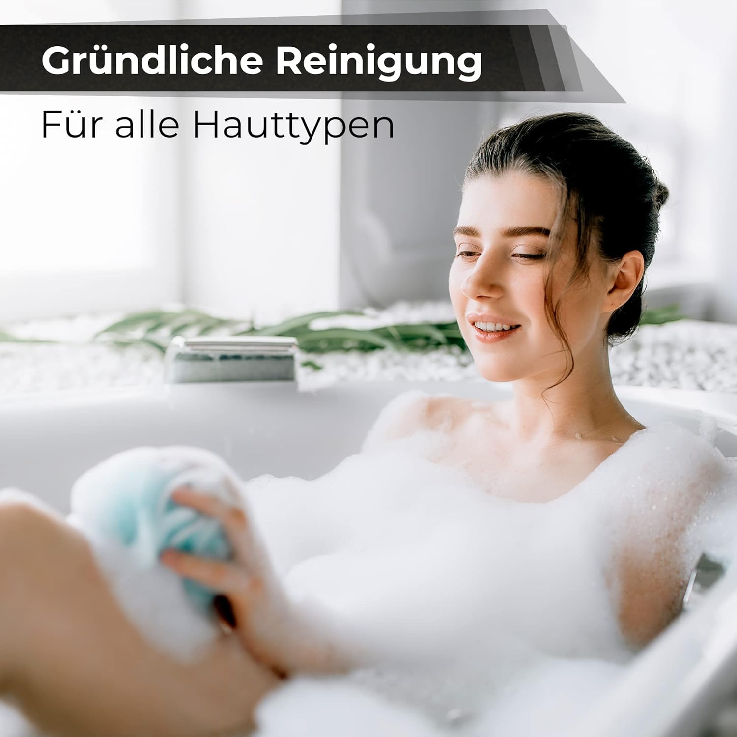 Skineco Natural Soap | Sustainable Goat'S Milk Soap with Zeolite | Piece of Soap for Sensitive Skin | Body Soap | Handmade Natural Cosmetics | Face Cleansing | Clear Skin | Mild image number 4