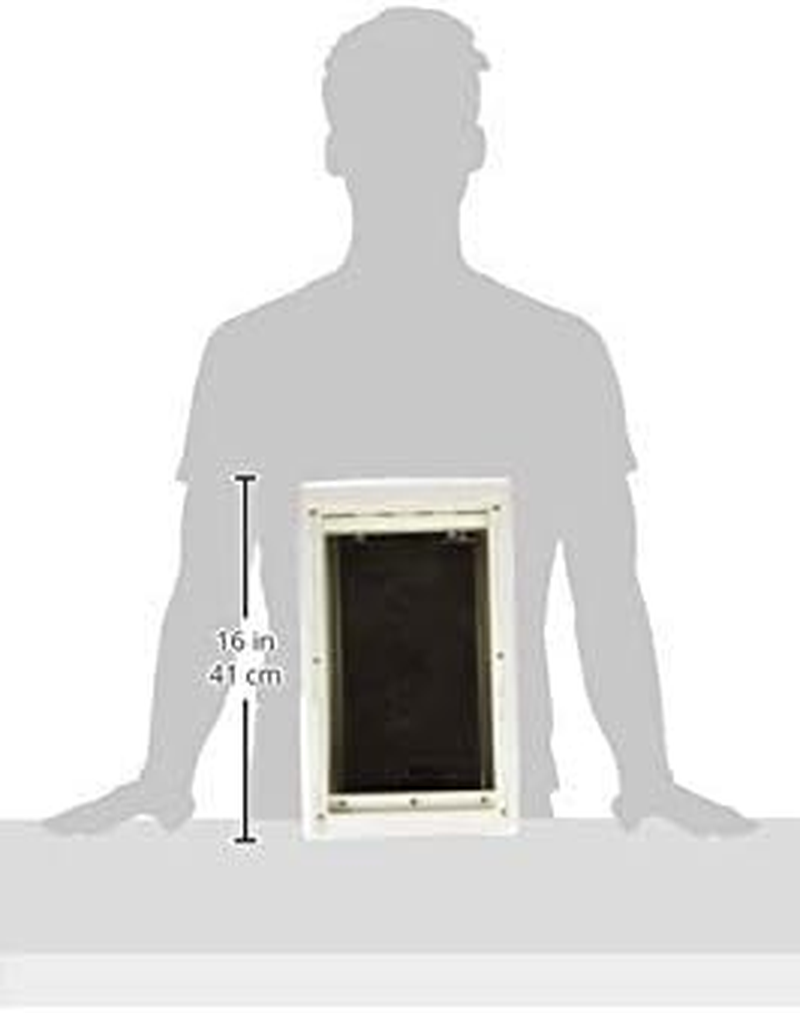 Perfect Pet Soft Flap Cat Door with Telescoping Frame, Medium, 7" X 11.25" Flap Size