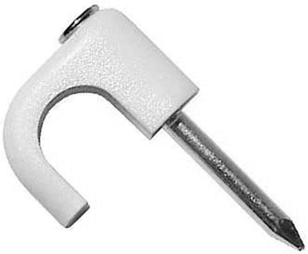 Deu 2135 &ndash; Staple with Plastic Nail for 2 X 0,75 Mm White