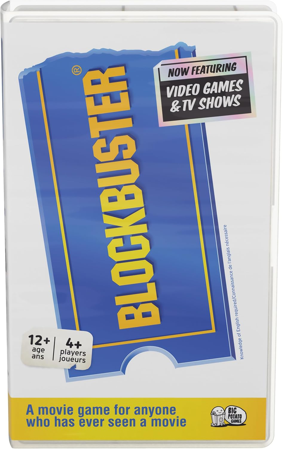 The Blockbuster Game: a Movie Party Game for the Whole Family- Now Featuring Video Games & TV Shows! image number 2