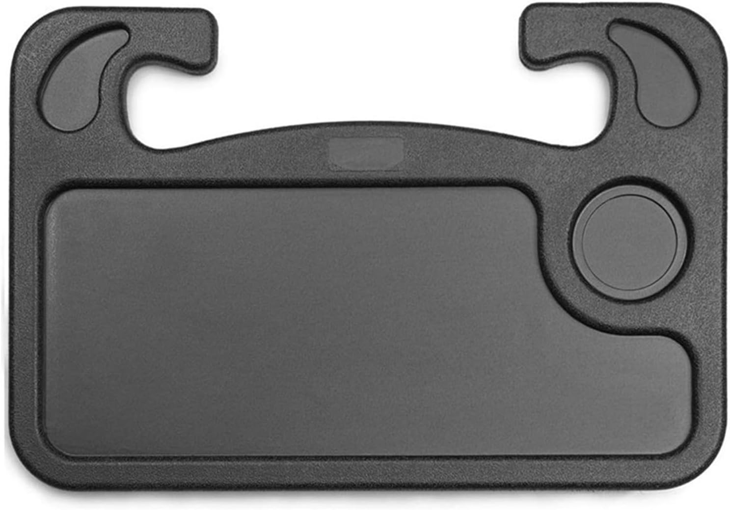 Steering Wheel Tray for Car &ndash; Universal Foldable Car Desk for Eating, Laptop & Work, Portable Black Table for Drivers, Travellers & Road Trips image number 4