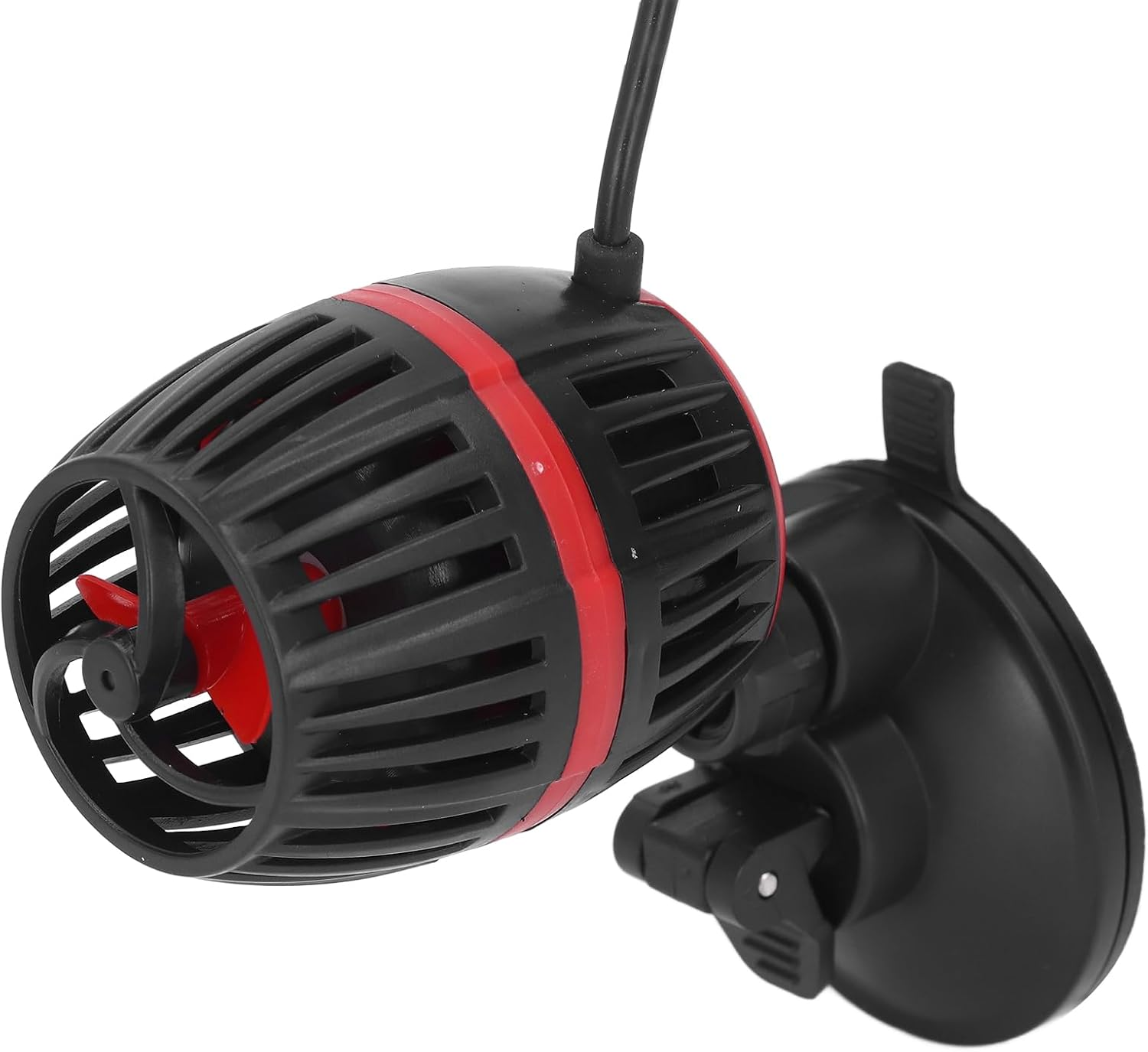 Aquarium Circulation Wave Pump, Submersible Variable Frequency Remote Adjustment Wave Making Pump Effective Long Lifespan for Fish Tank (Black) image number 1