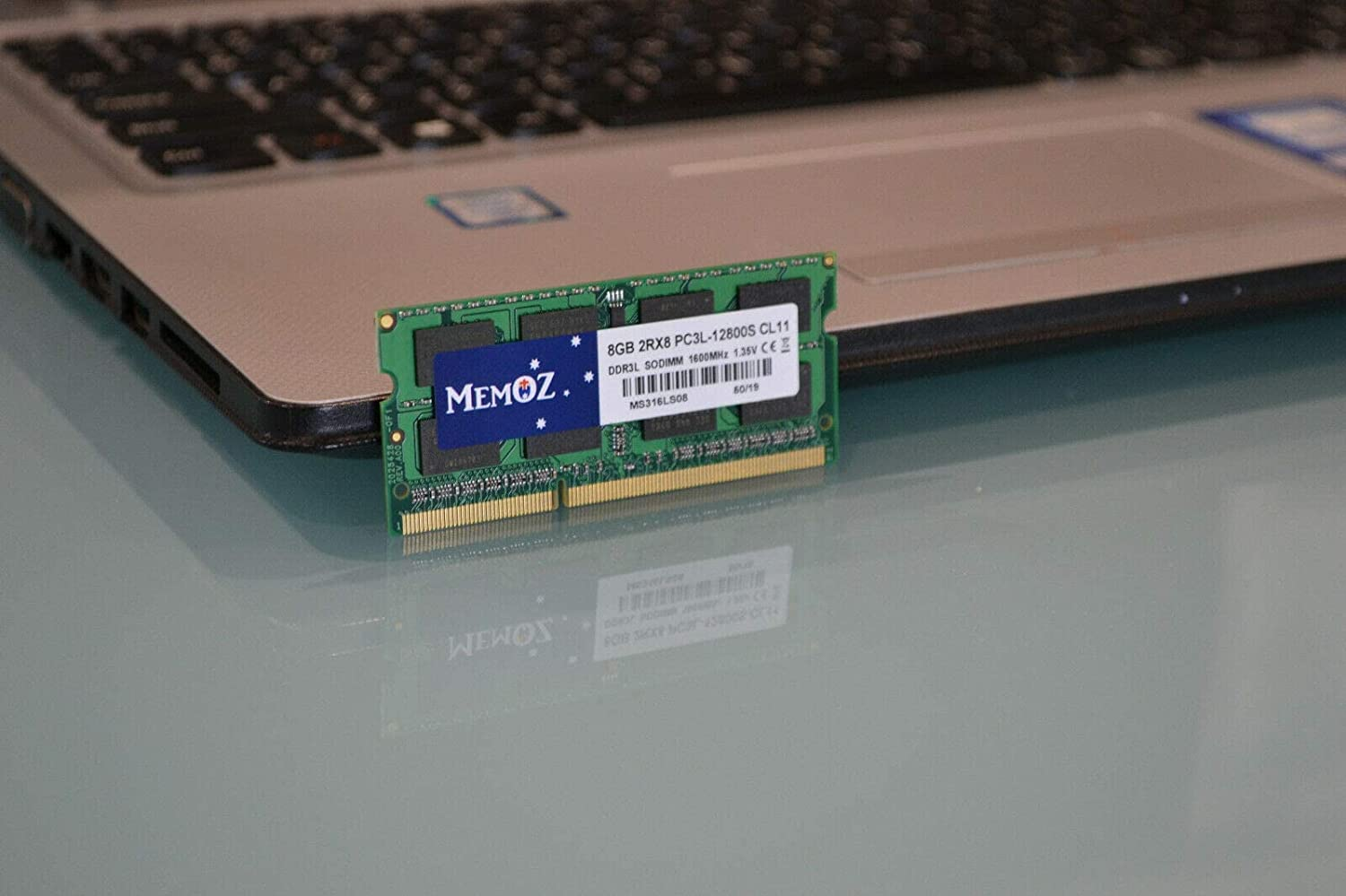 Memoz 16GB DDR3L 2X8Gb Notebook PC3L 12800 Laptop Memory Sodimm 1.35V 204 Pin 5 Years Warranty RAM image number 4