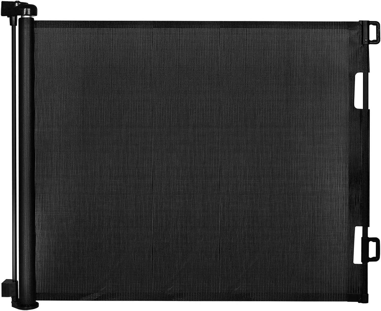 Veraste Retractable Baby Gate,Mesh Baby Gate or Mesh Dog Gate,33" Tall,Extends up to 55" Wide,Child Safety Gate for Doorways, Stairs, Hallways, Indoor/Outdoor（White,33"X55"