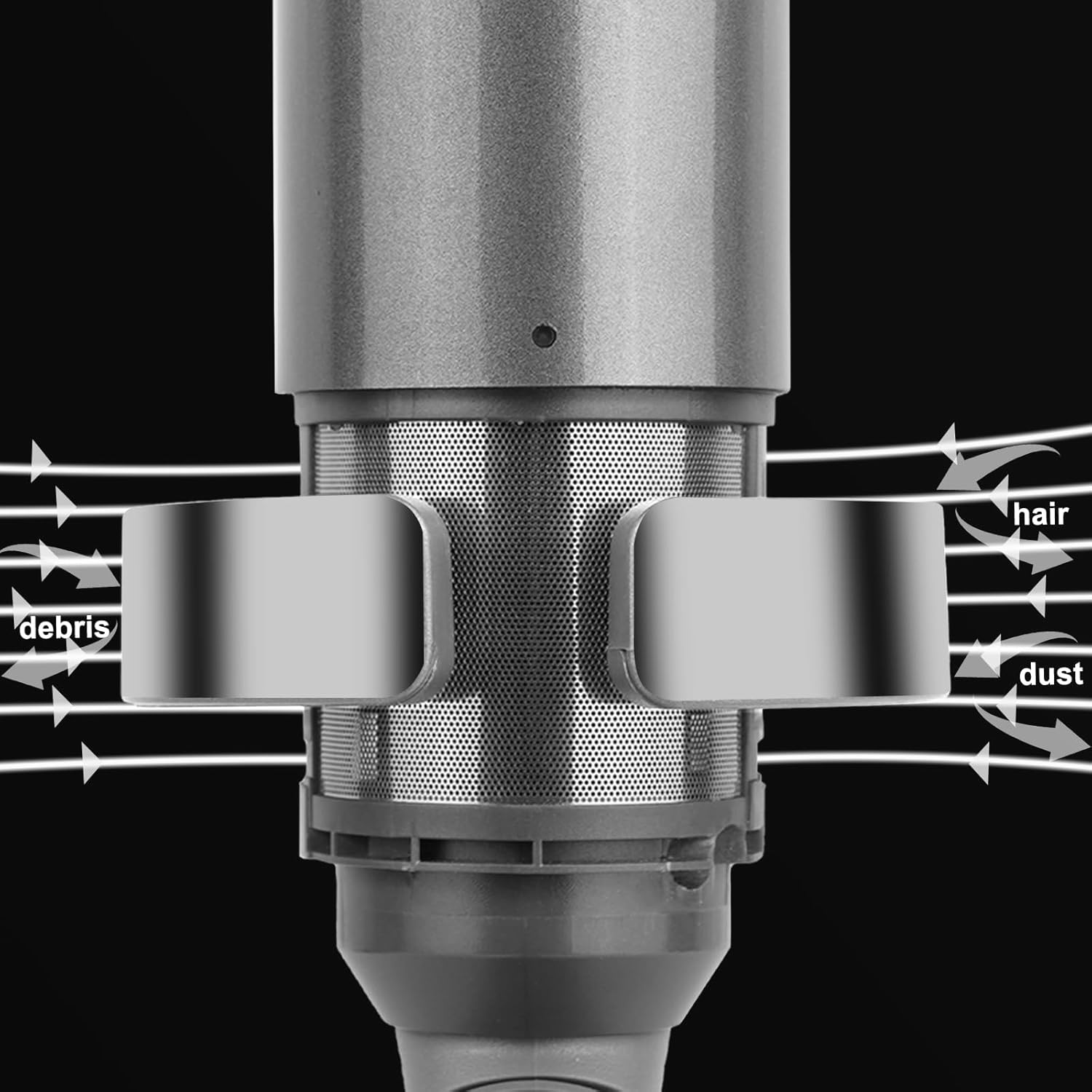 YTCHYYSK Filter Cleaning Brush Attachment for Dyson Airwrap HS01 HS05, Filter Cleaning Brush Replacement Compatible with Air Wrap, Part NO. 969760-01 image number 4