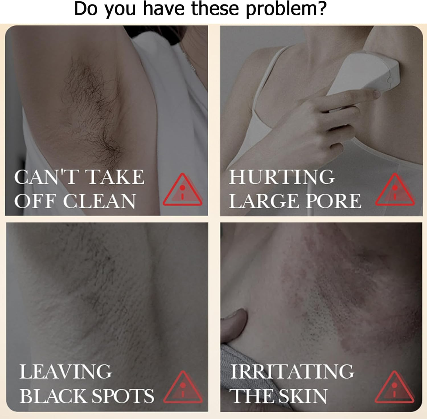 Hair Removal Cream for Women & Men &ndash; Painless Depilatory Cream for Private Areas Underarms Bikini Face & Body Sensitive Skin Formula with Flawless Smooth Skin image number 1