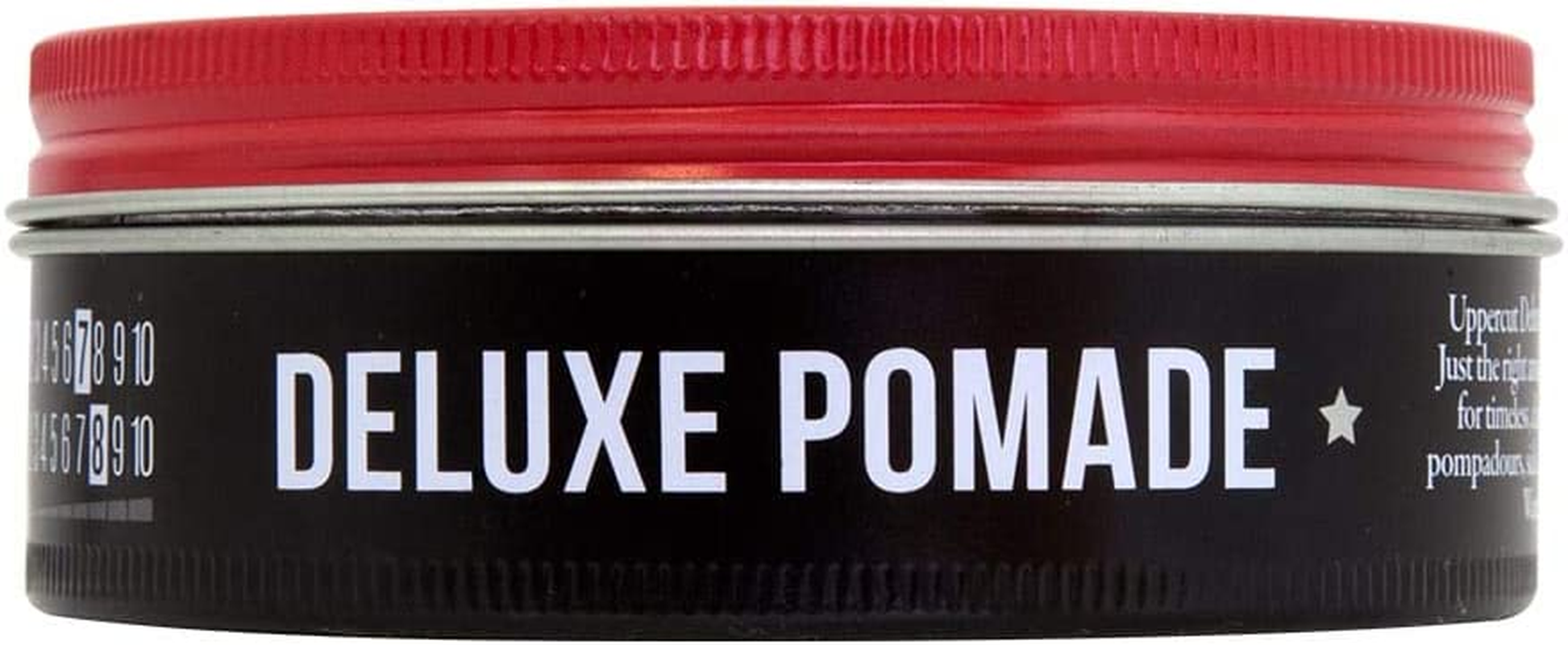 Uppercut Deluxe Deluxe Pomade, Mens Pomade High Shine and Strong Hold, Water Based Pomade for Men, Mens Hair Product for Classic Looks for Short to Medium Lengths 100G image number 3