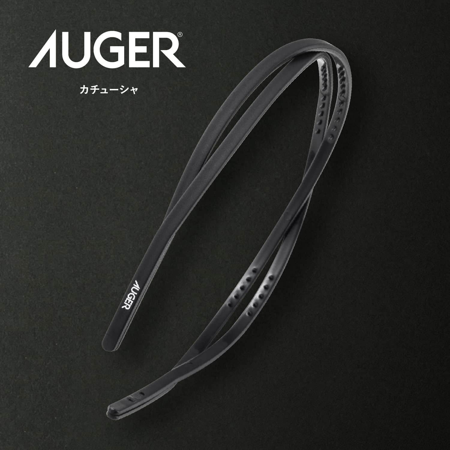 Kai Corporation AUGER HC2308 Men'S Headband Headband, Black, Simple, Painless, Anti-Slip, Hairstyle